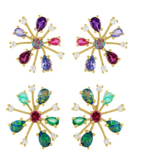 Small Pop Rocks Studs-Earring-Eden Presley Fine Jewelry