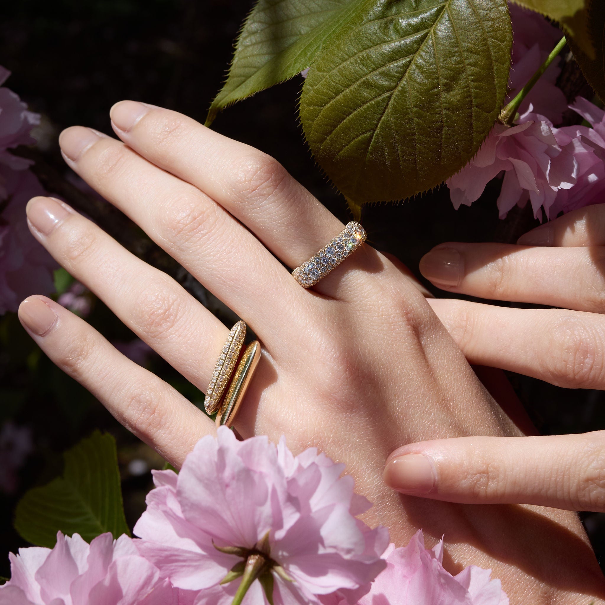 Sparkle Stack Ring-Fine Jewelry