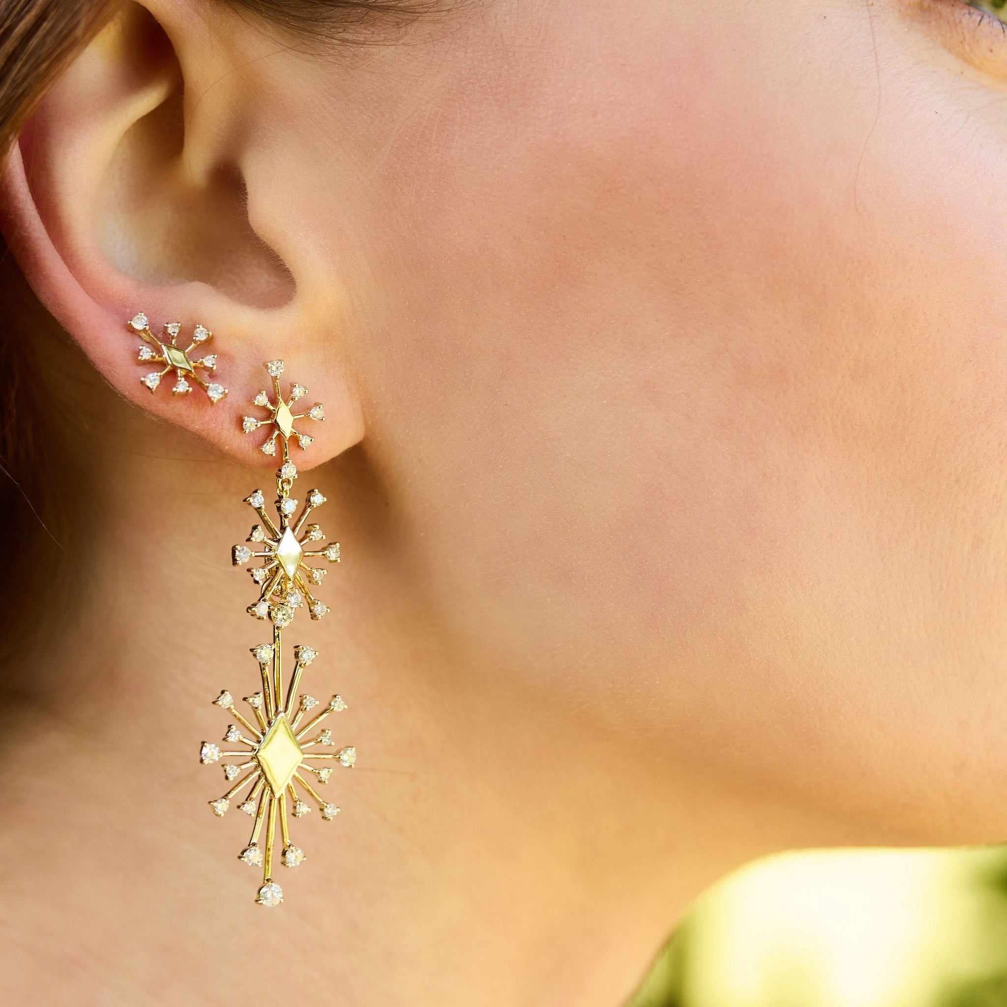 Sparkler Transform Earrings-Earring-Eden Presley Fine Jewelry