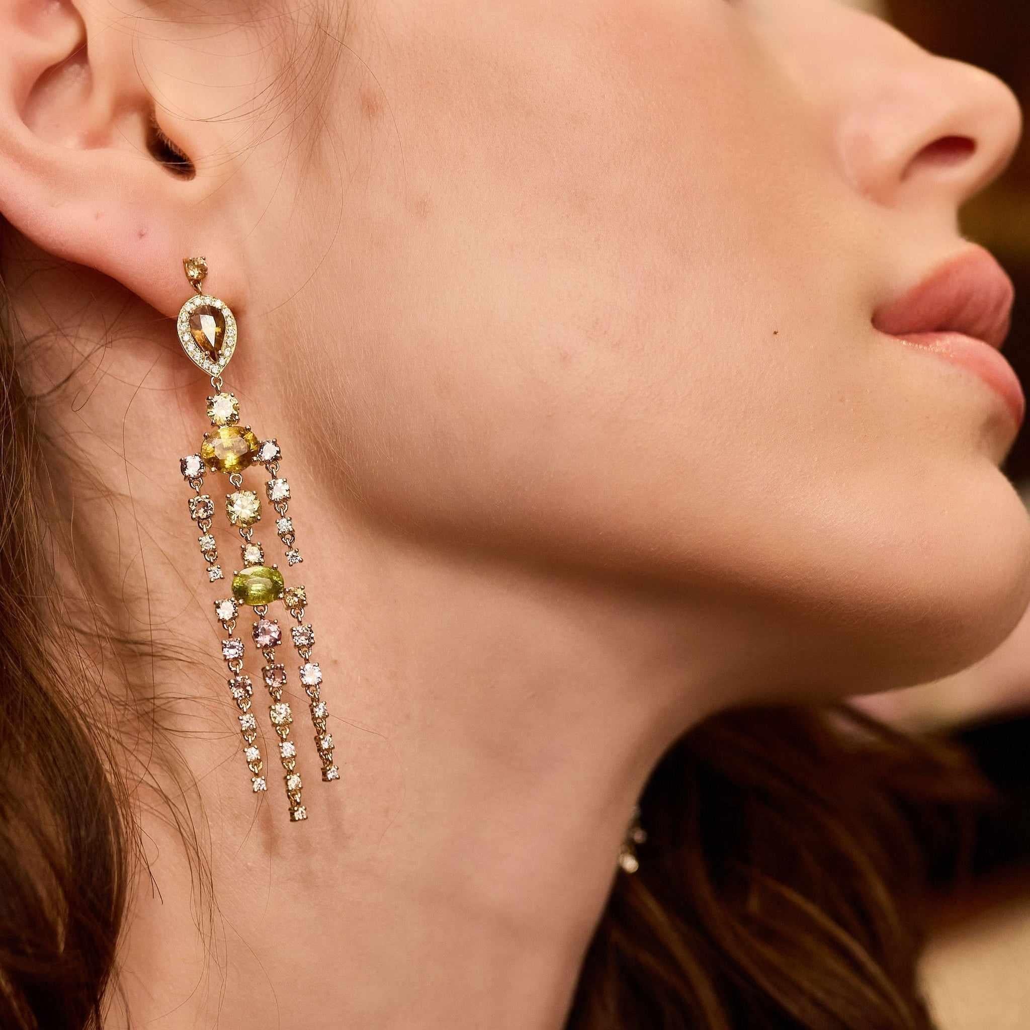 Sphene Chandeliers-Eden Presley Fine Jewelry side look