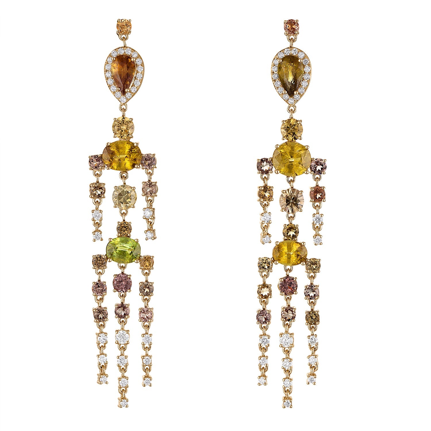 Sphene Chandeliers-Eden Presley Fine Jewelry