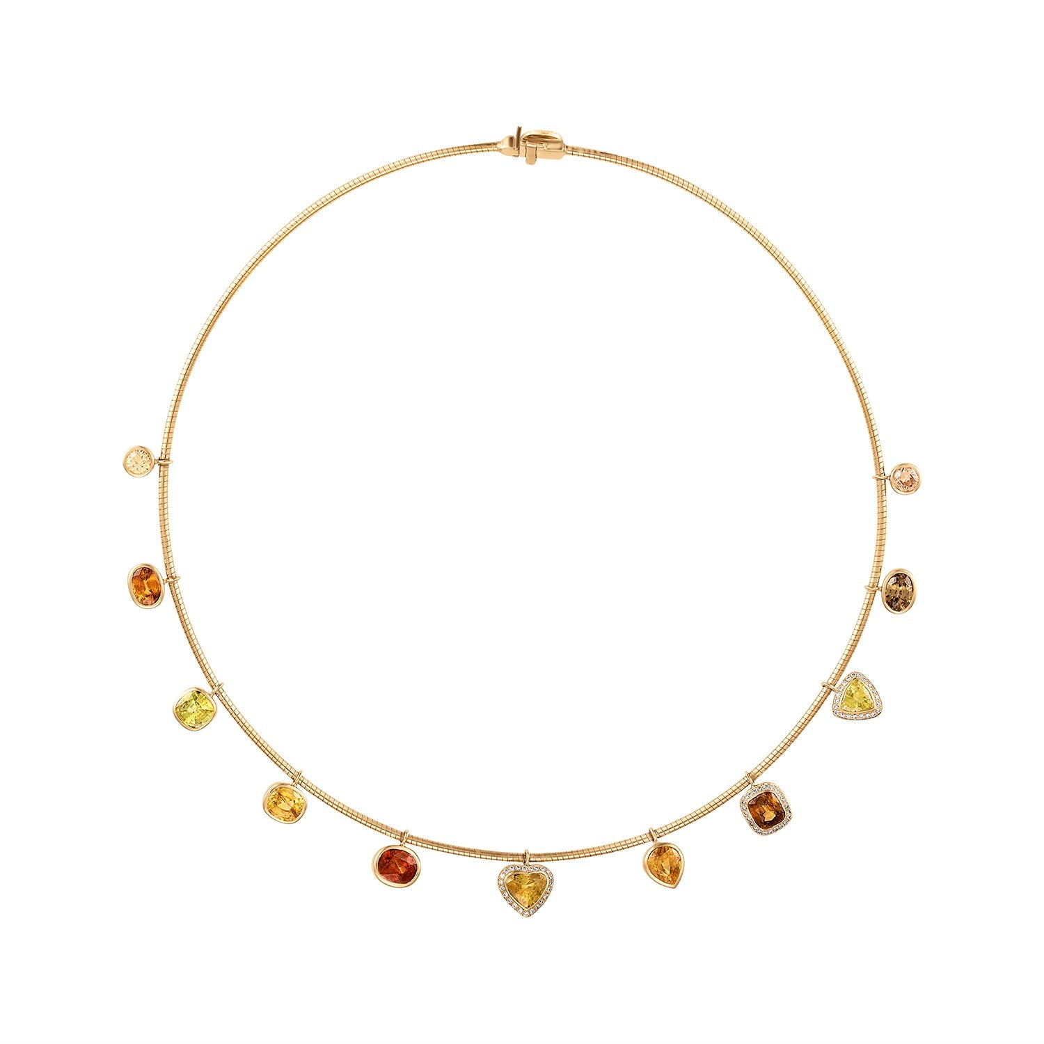 Sphene Collar-Necklace-Eden Presley Fine Jewelry