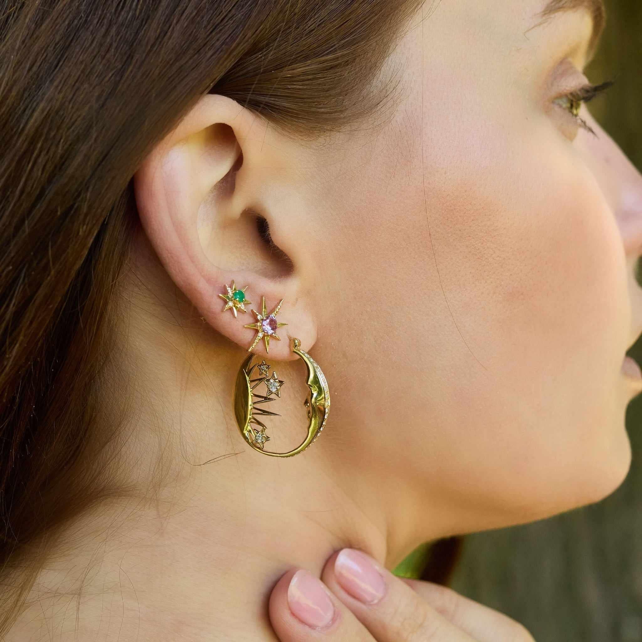 Starburst Studs Ear look