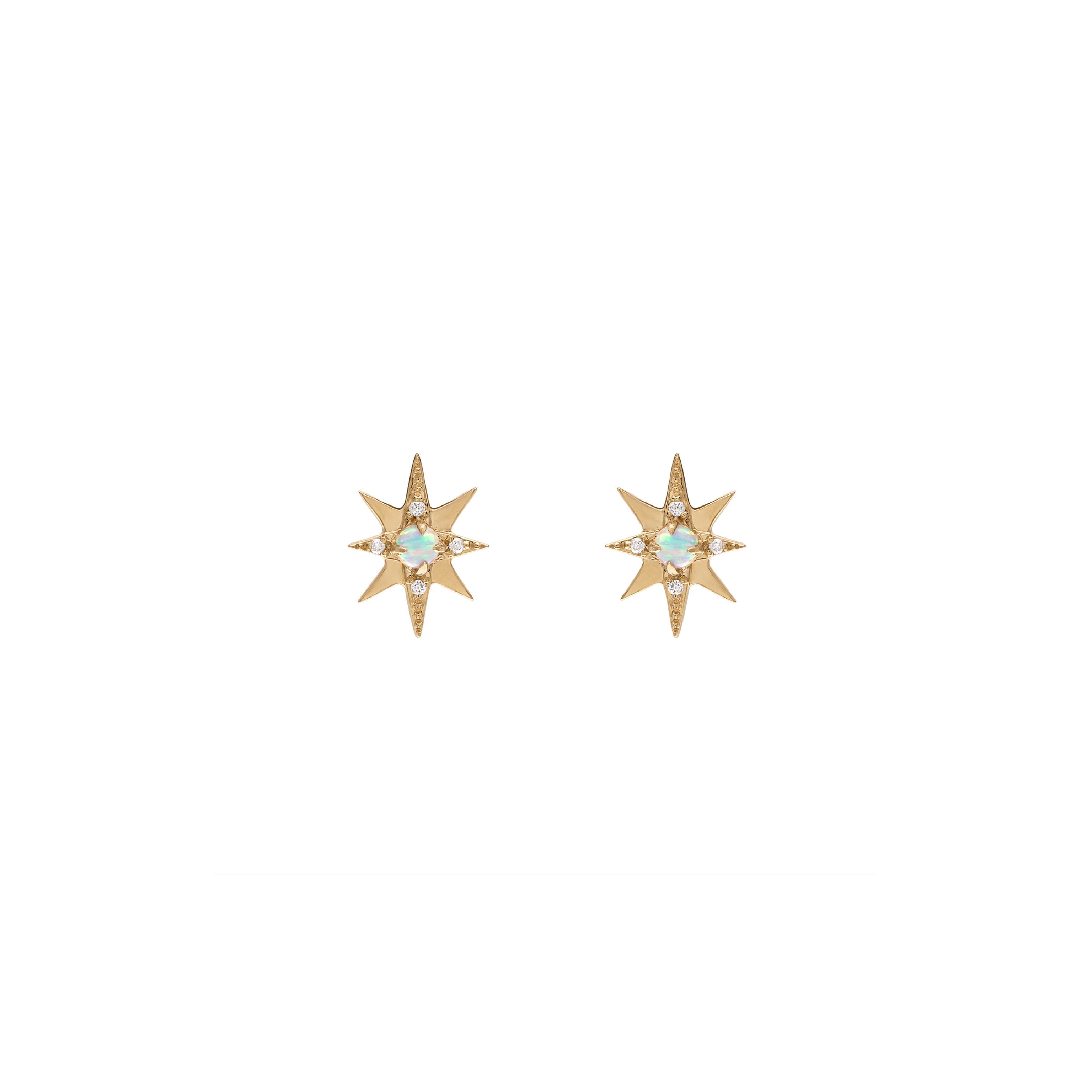 Starburst Studs-Studs-Eden Presley Fine Jewelry detailed view