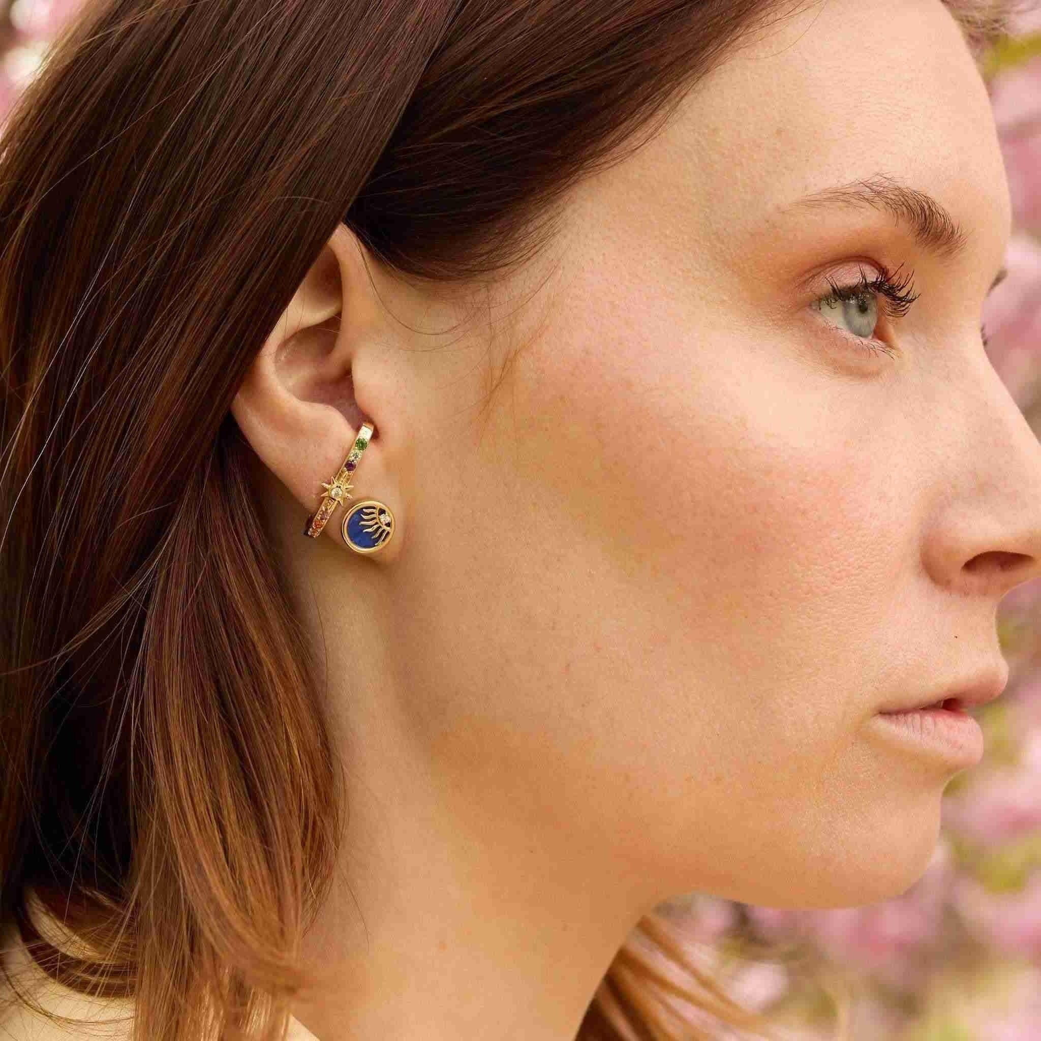 Sunrise studs-Studs-Eden Presley Fine Jewelry