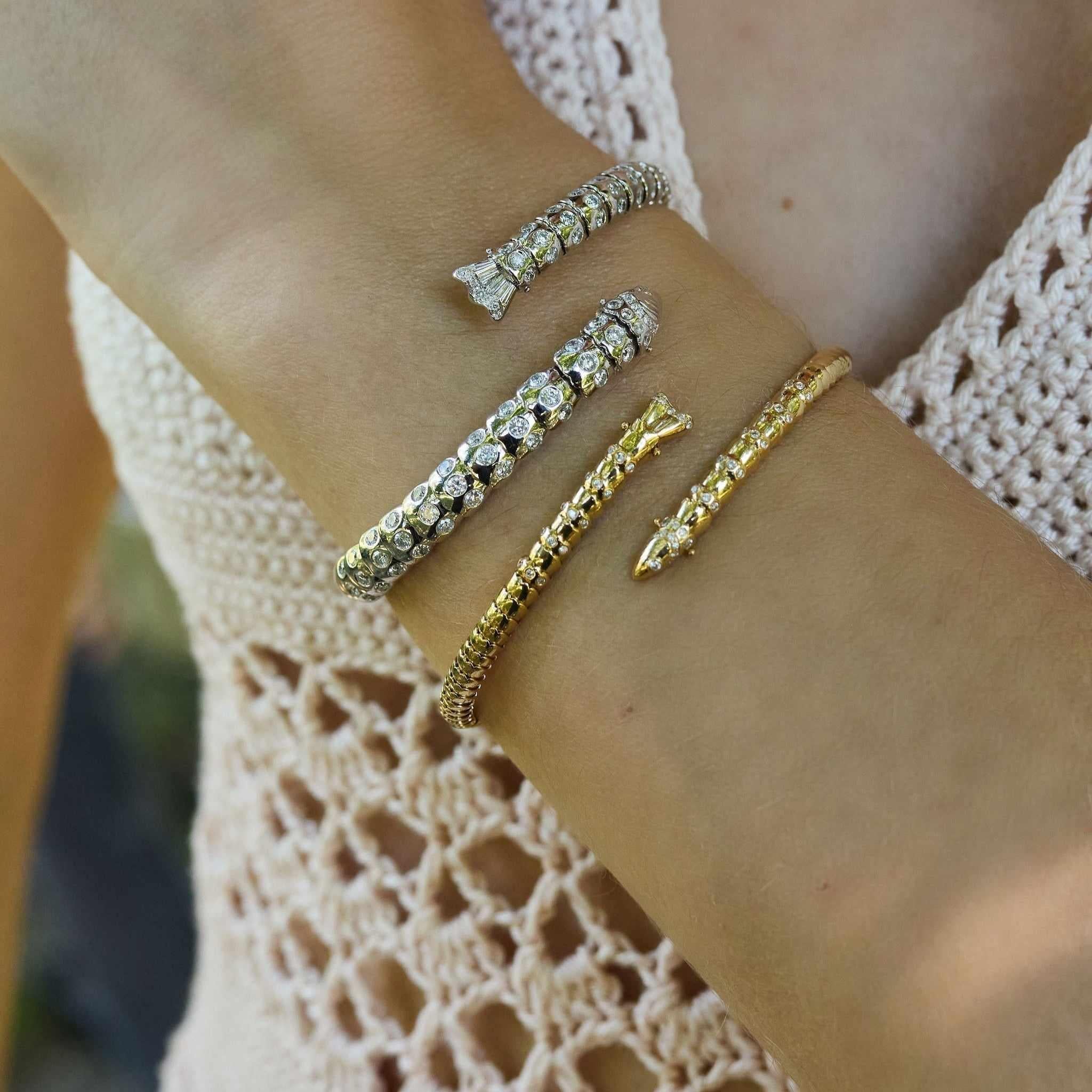 Swedish Fish flex bangle thin-Eden Presley