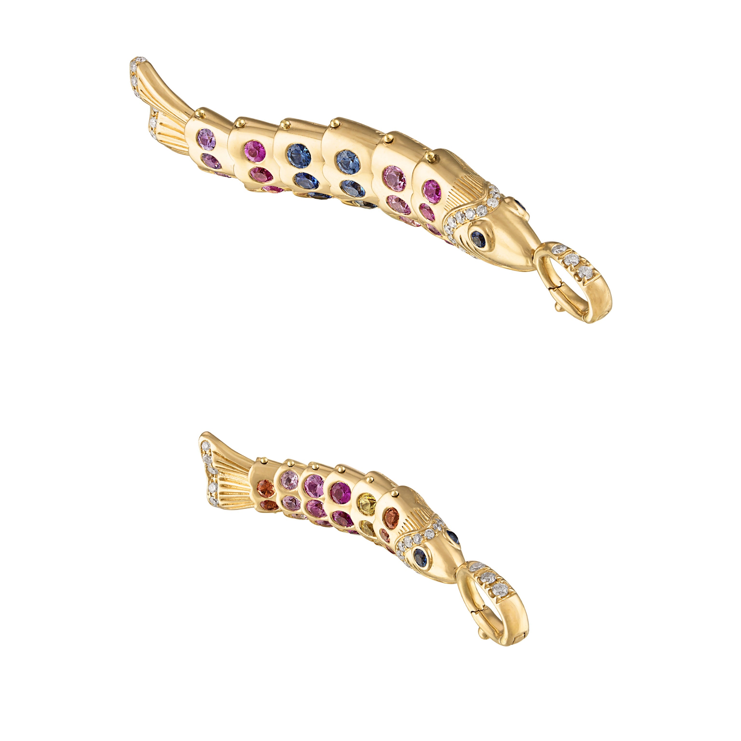 Swedish Fish Pendants-Necklace, pendant, necklaces-Eden Presley Fine Jewelry