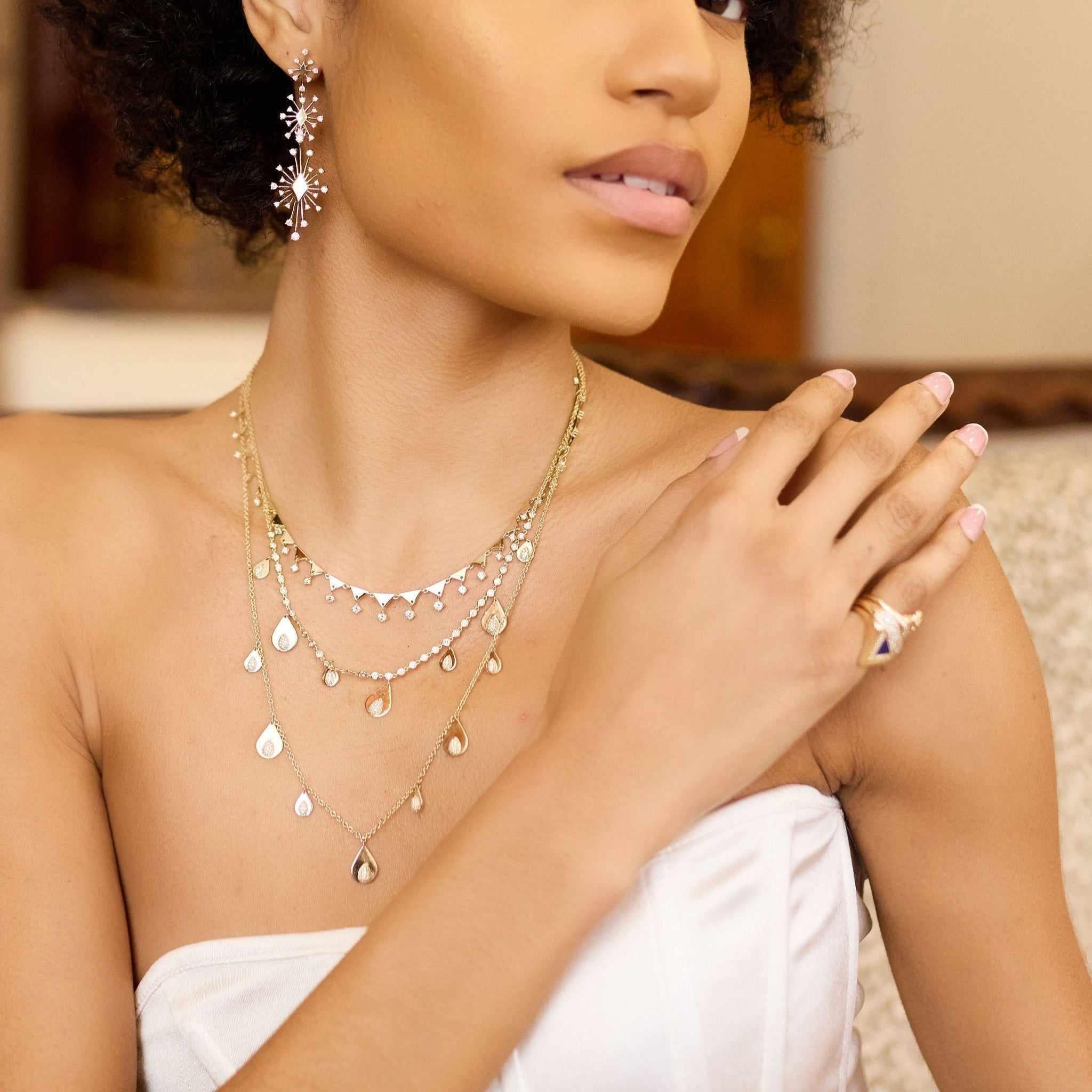 Tears of Joy Stone Necklaces-Necklaces-Eden Presley Fine Jewelry