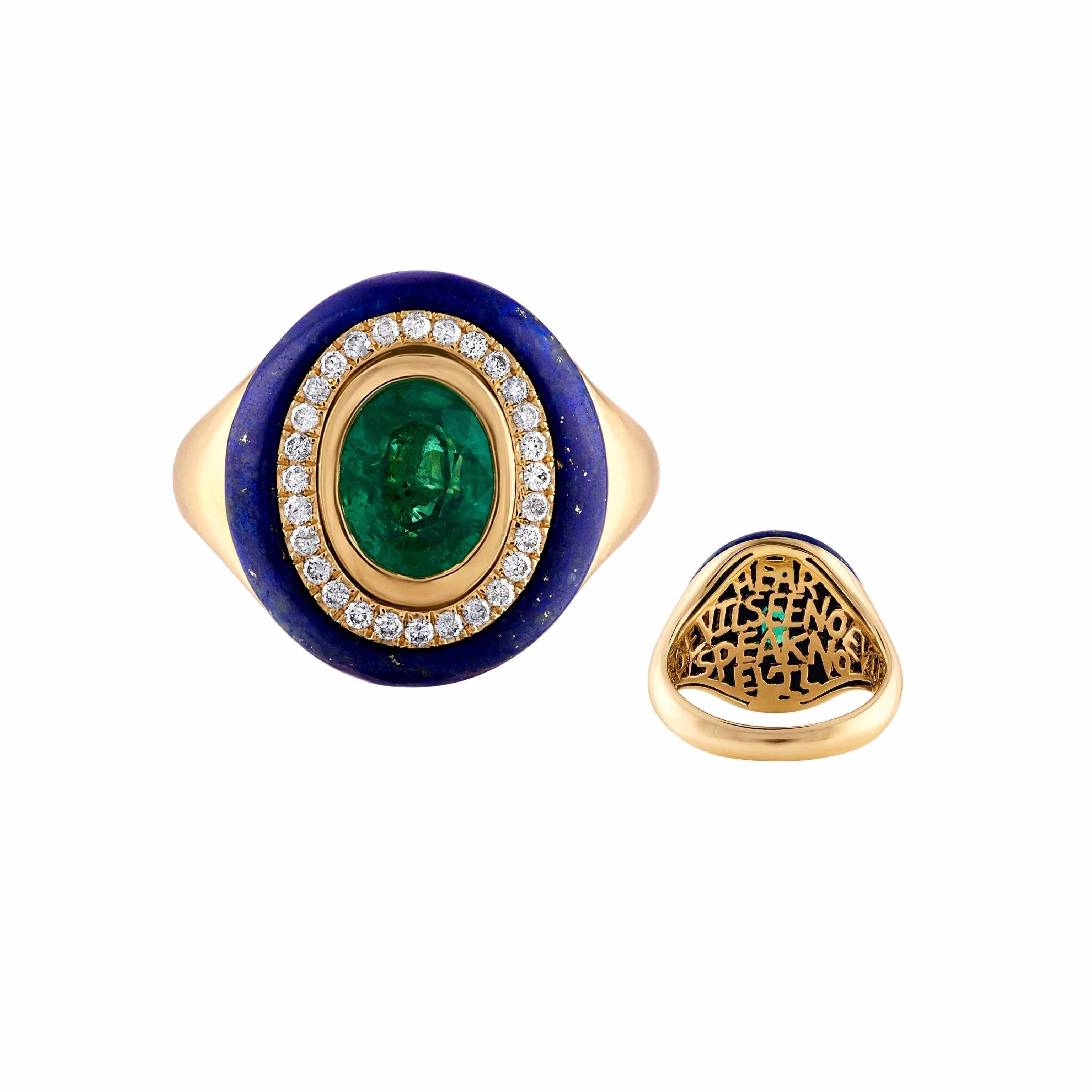 Wisdom stone ring-Main Image