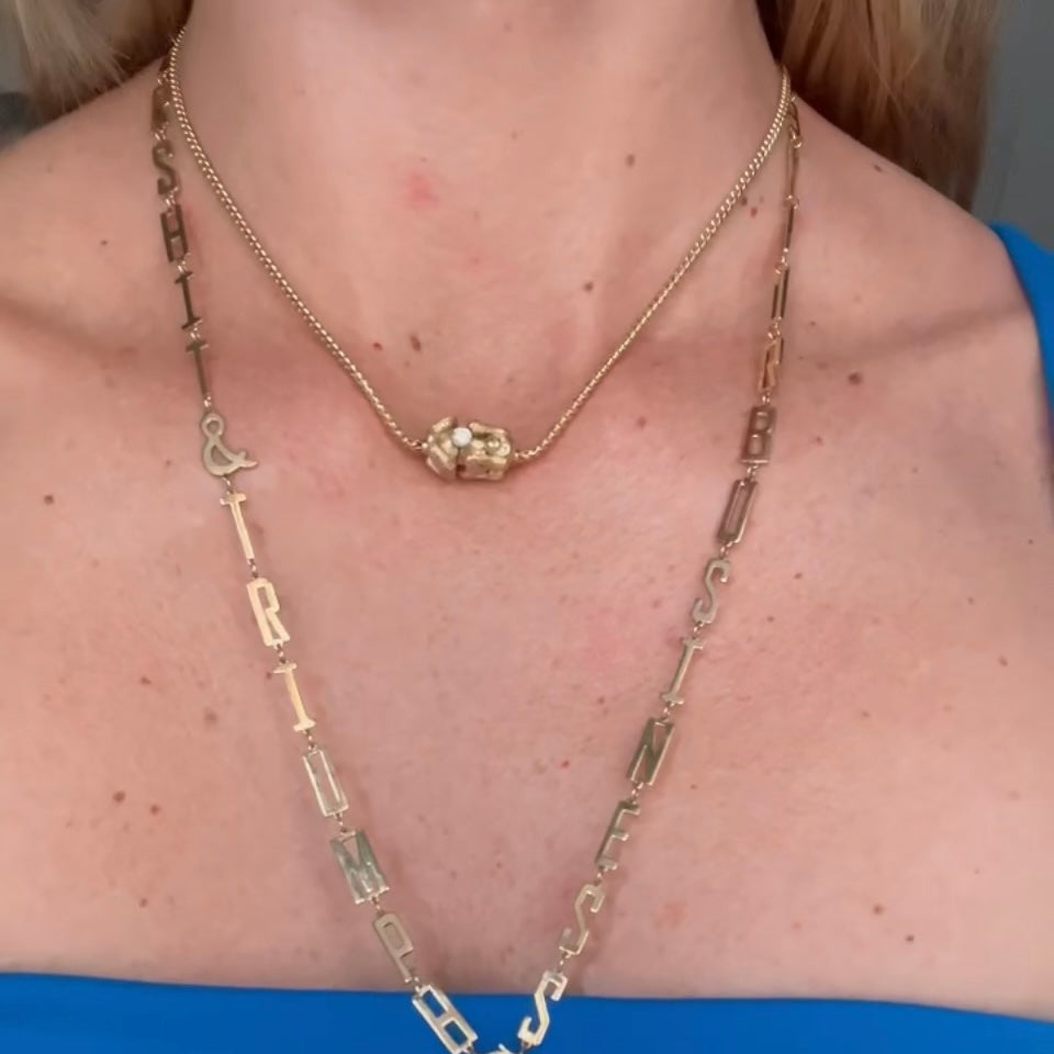 Wise Monkey Necklace-Necklace-Eden Presley Fine Jewelry