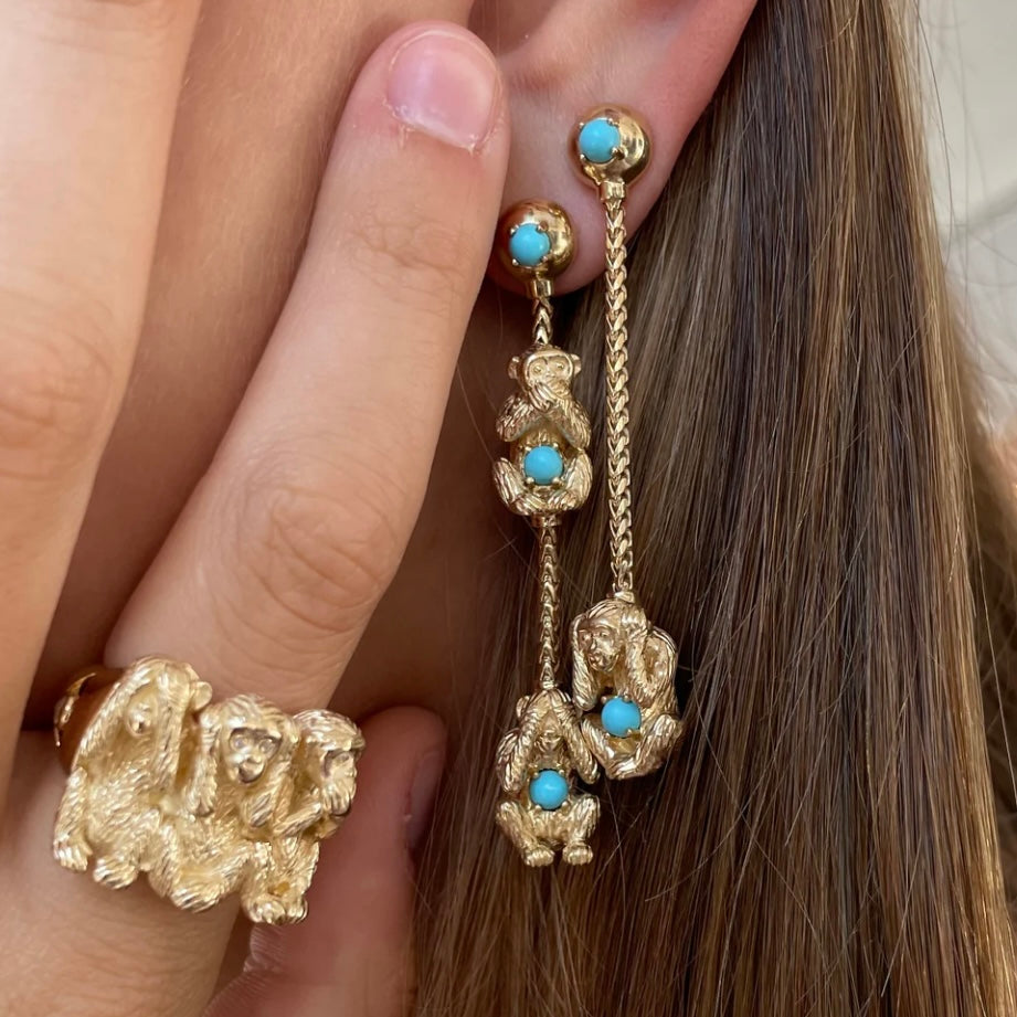 Wise Monkeys Ring-Eden Presley Fine Jewelry