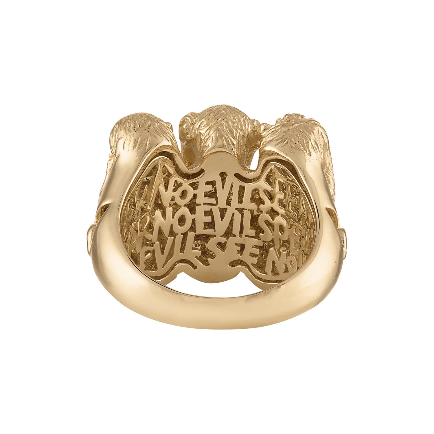 Wise Monkeys Ring-Inside Look