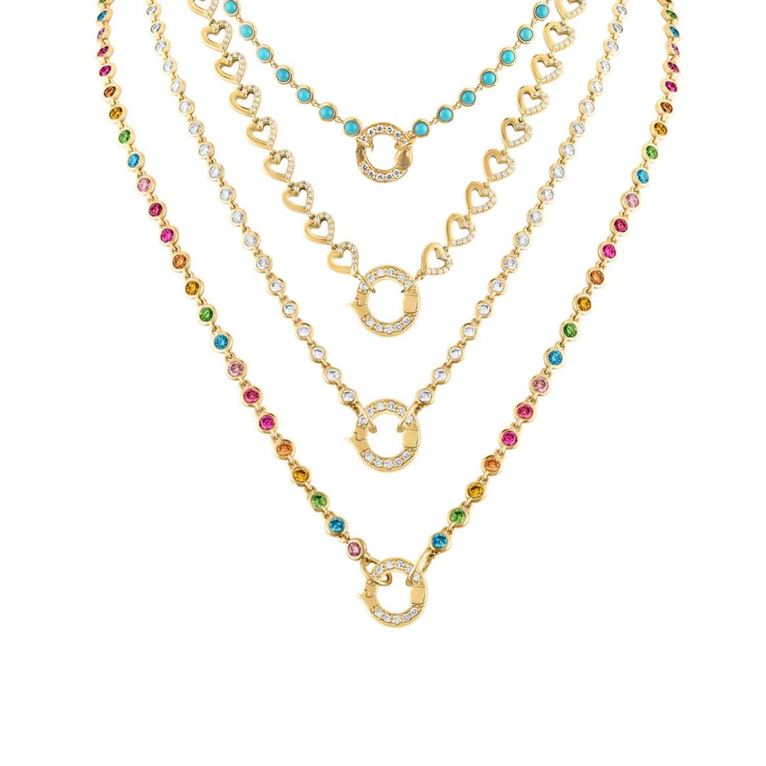 22" Closure Necklaces-necklace, necklaces lock-Eden Presley Fine Jewelry