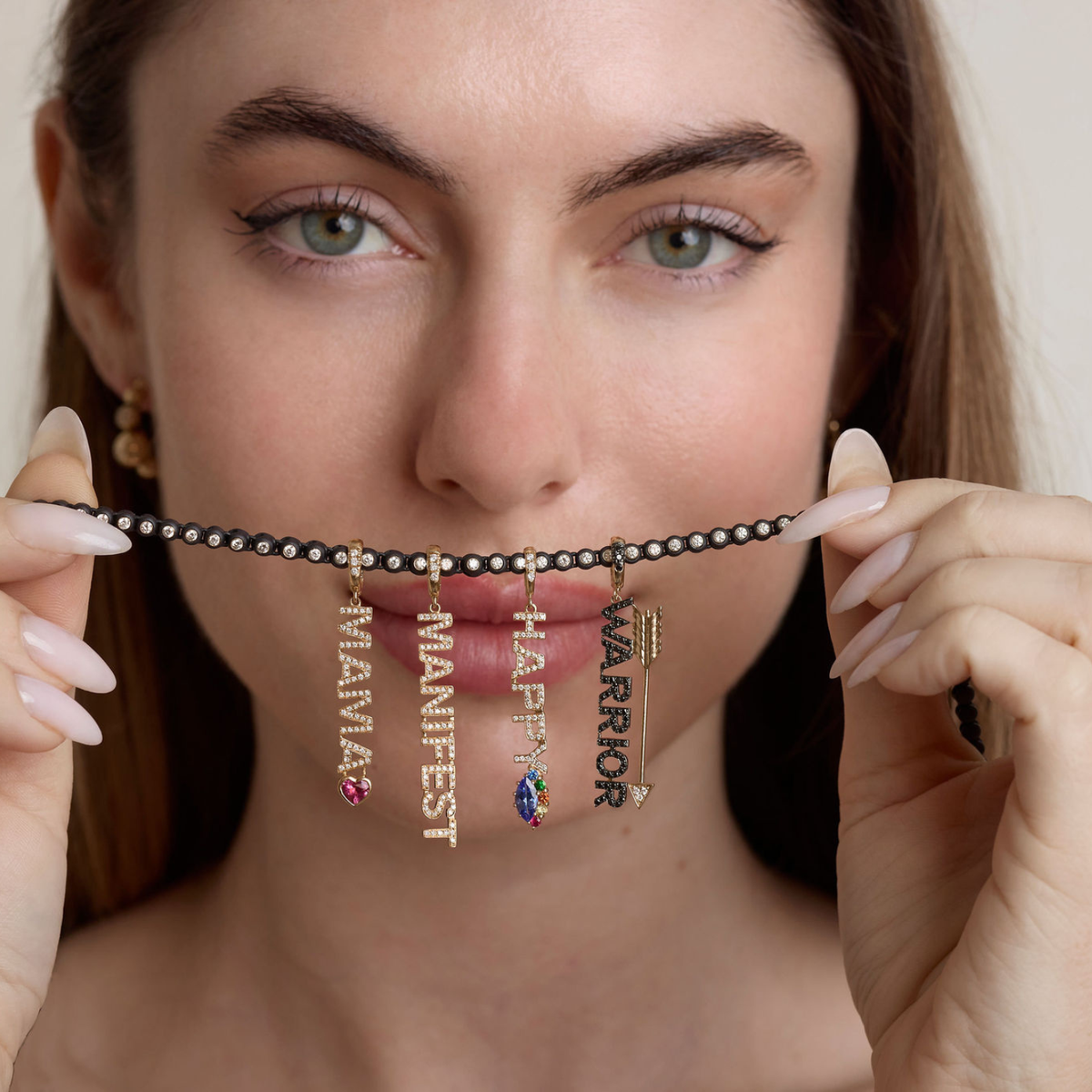 One Word Mantra Pendants