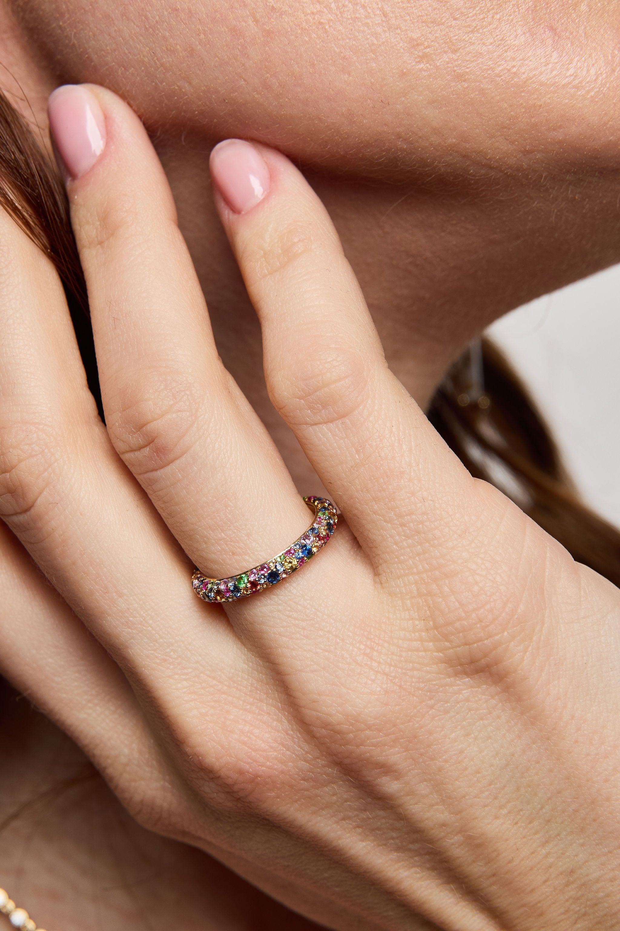 Glitter Stack Ring