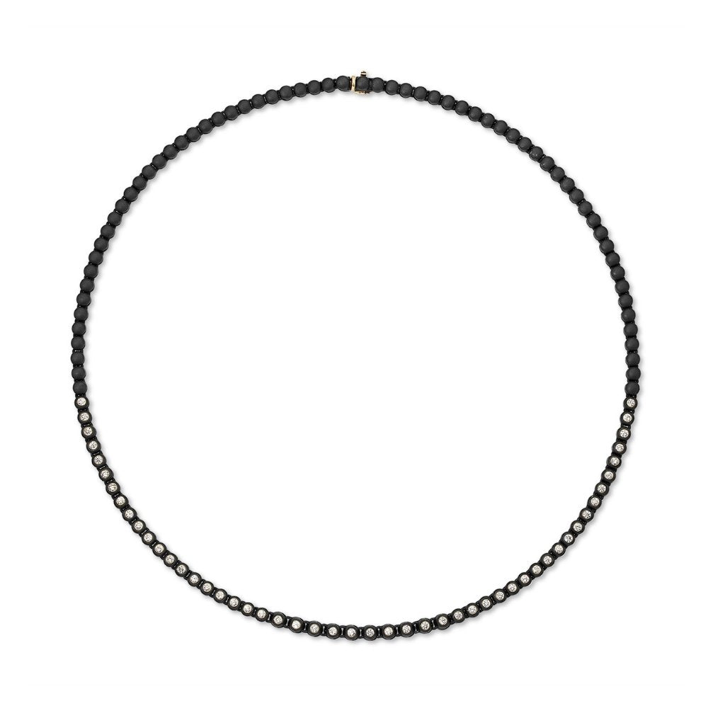 In The Black Tennis Necklace