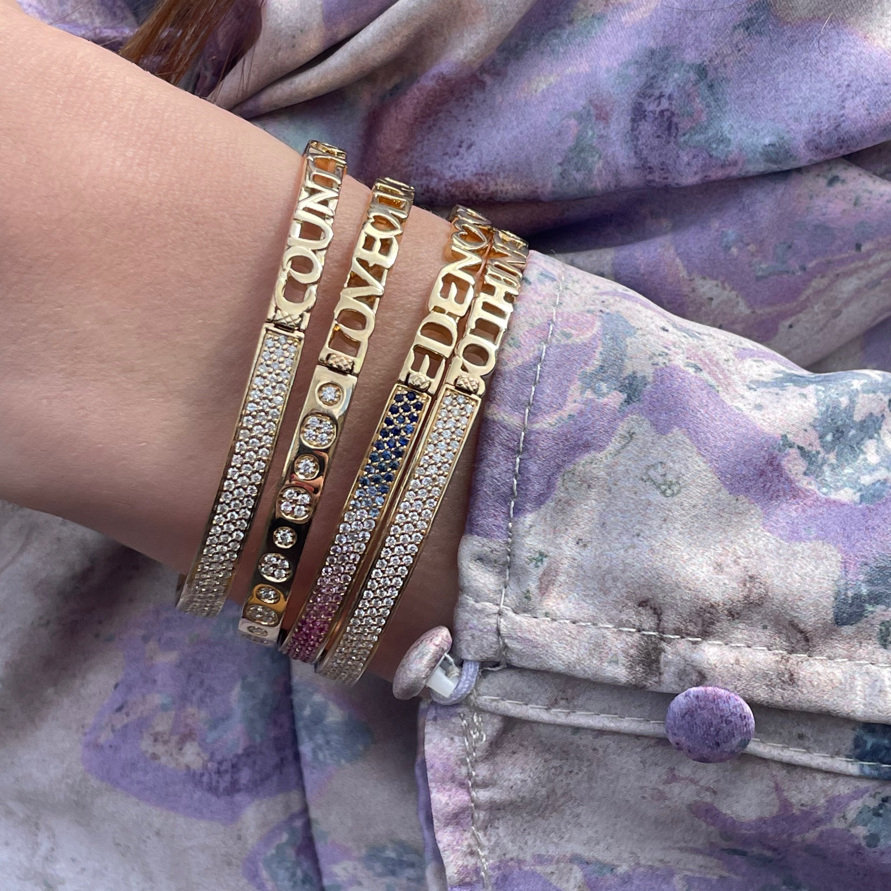 Ombre Half & Half Bangle