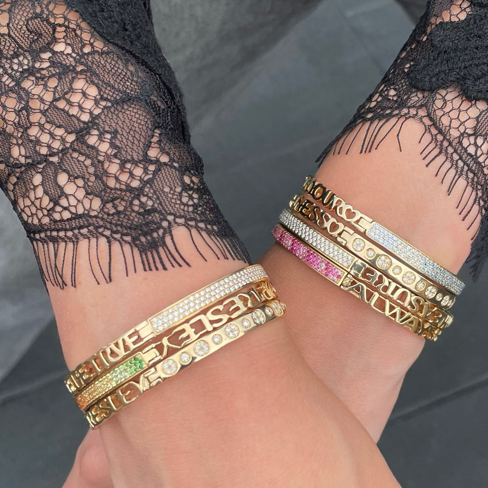 Ombre Half & Half Bangle