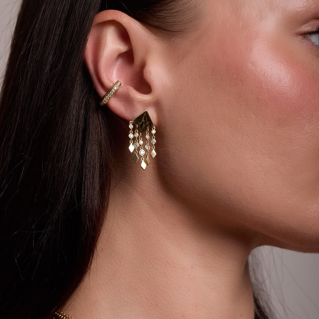 Shine Fringe Earrings