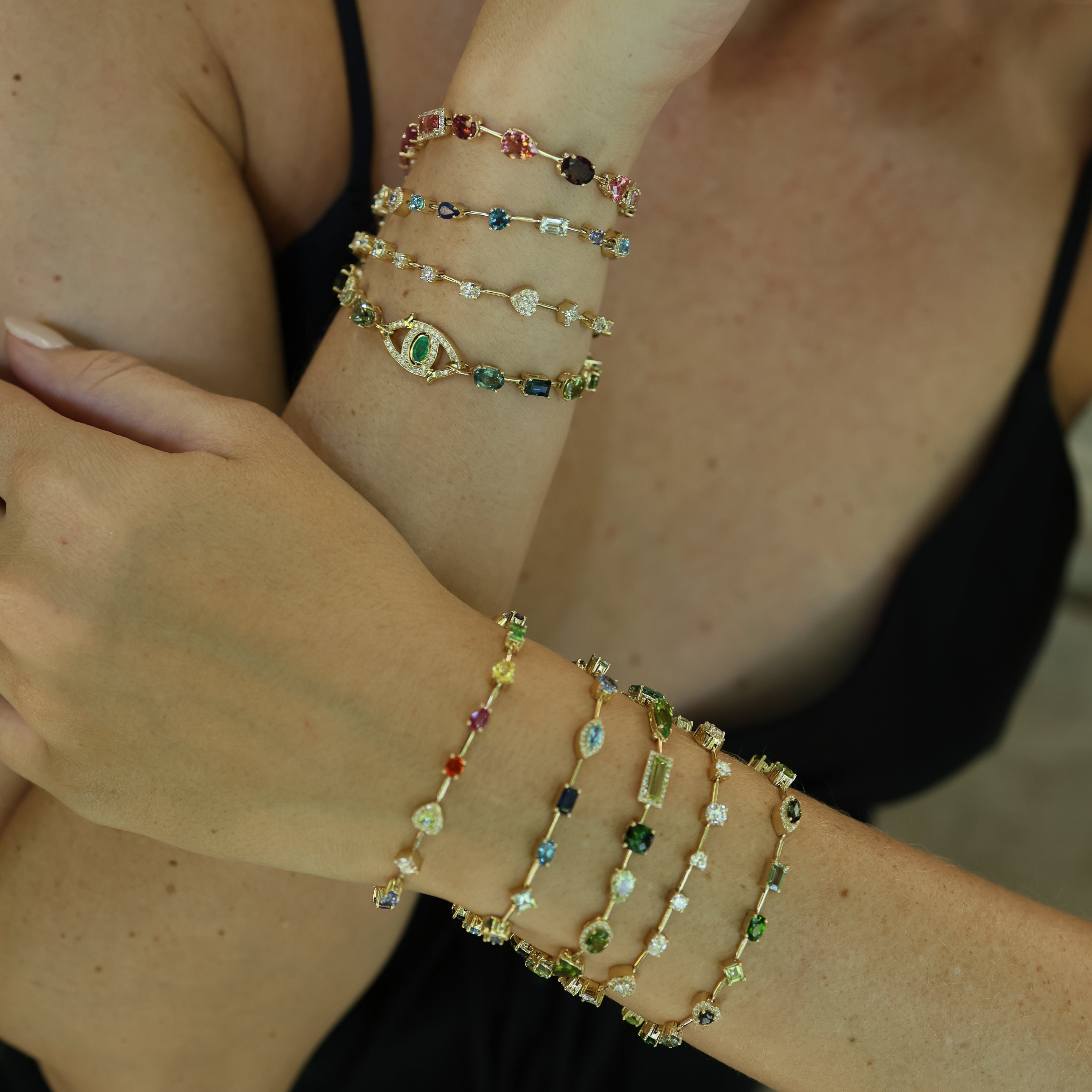 Mini Rock Candy Bracelets