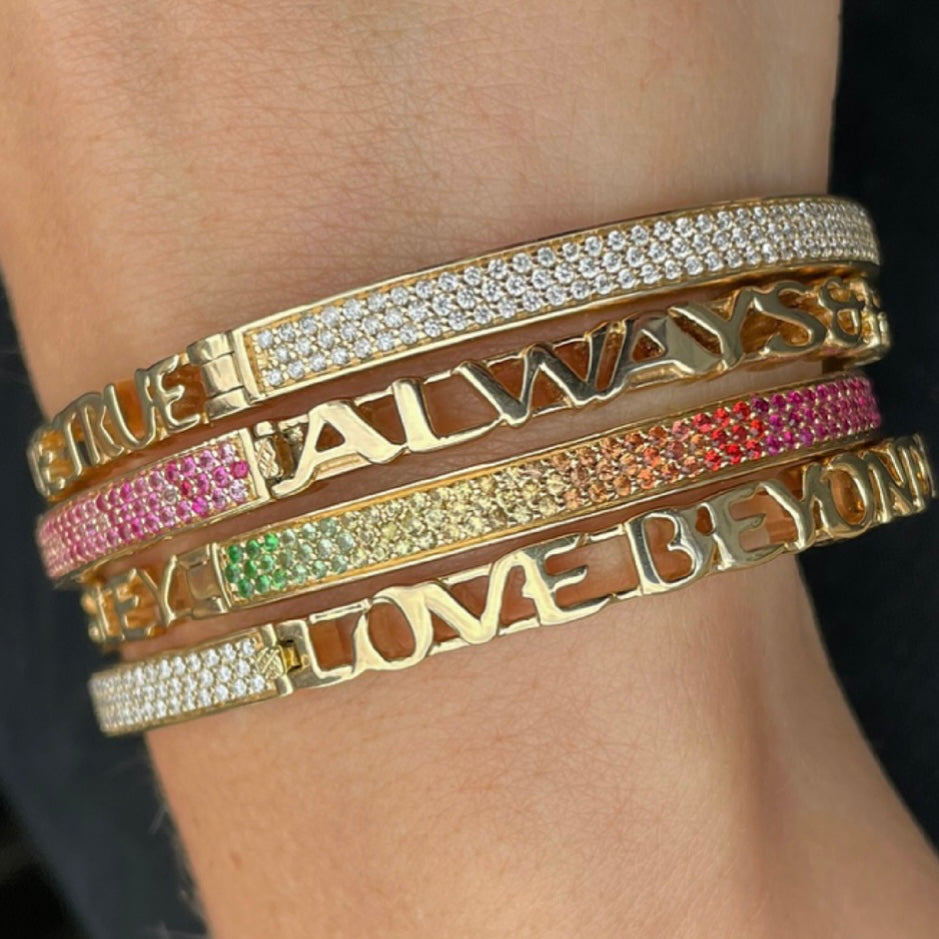 Ombre Half & Half Bangle