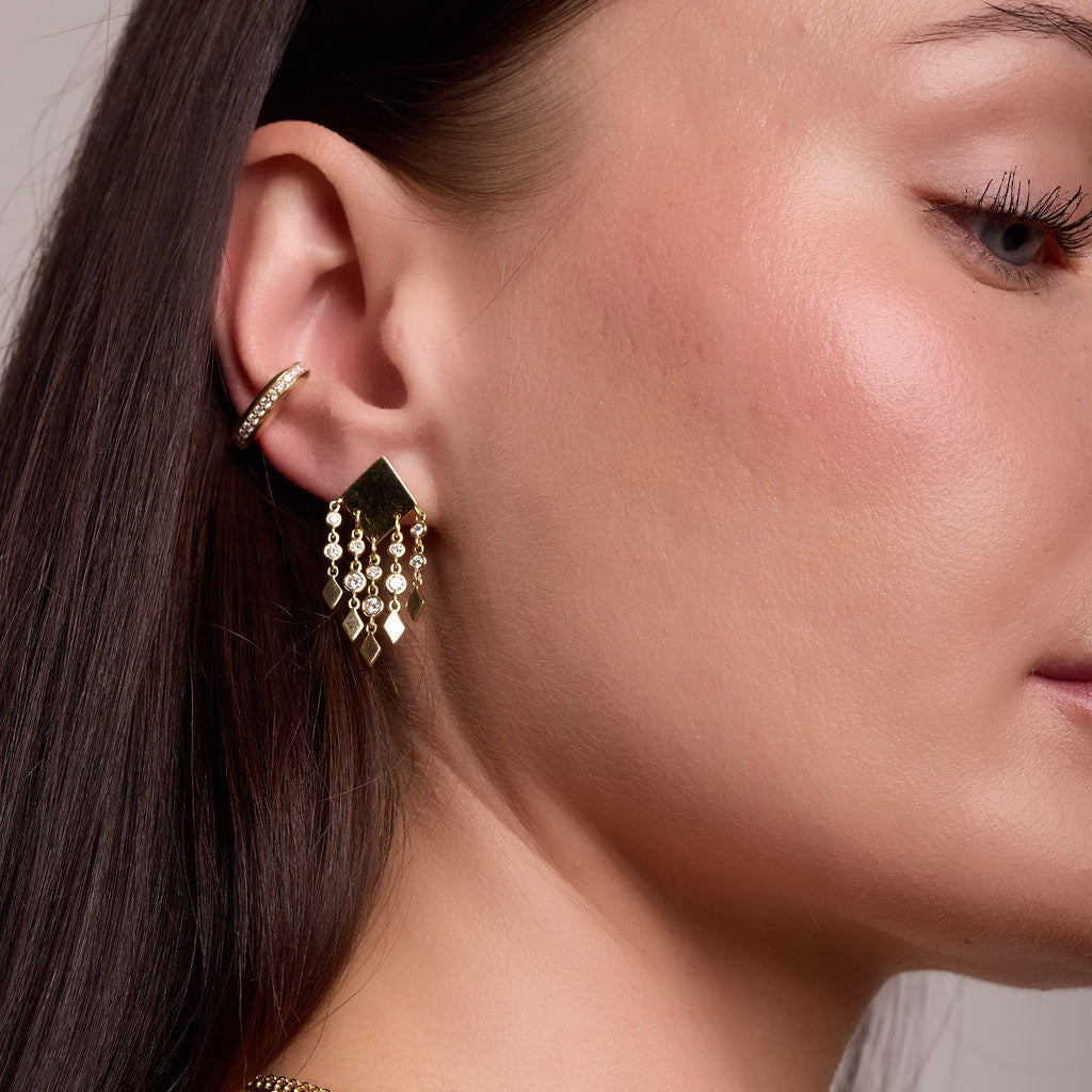Shine Fringe Earrings