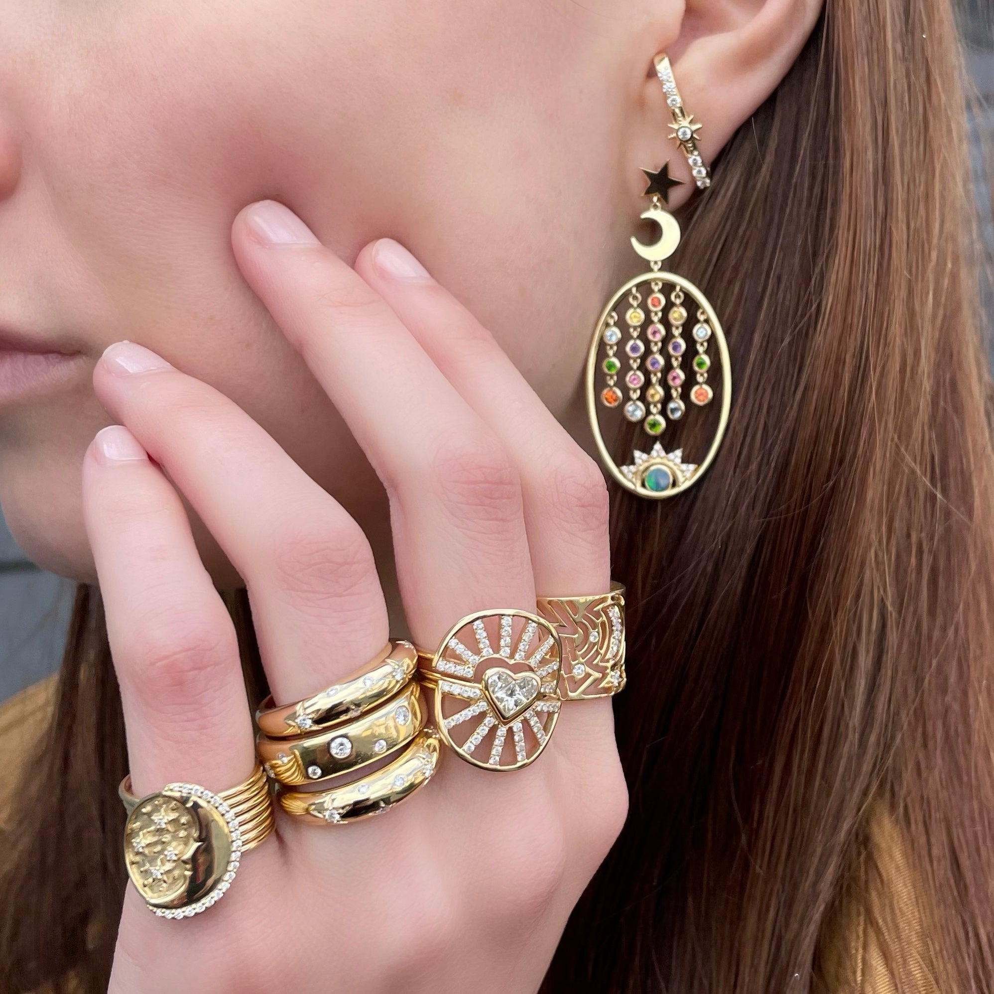 Galaxy Earrings