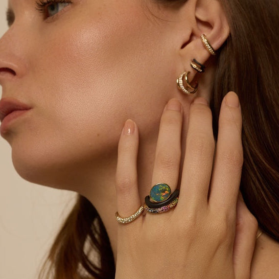 EP Shine Diamond Ear Cuff