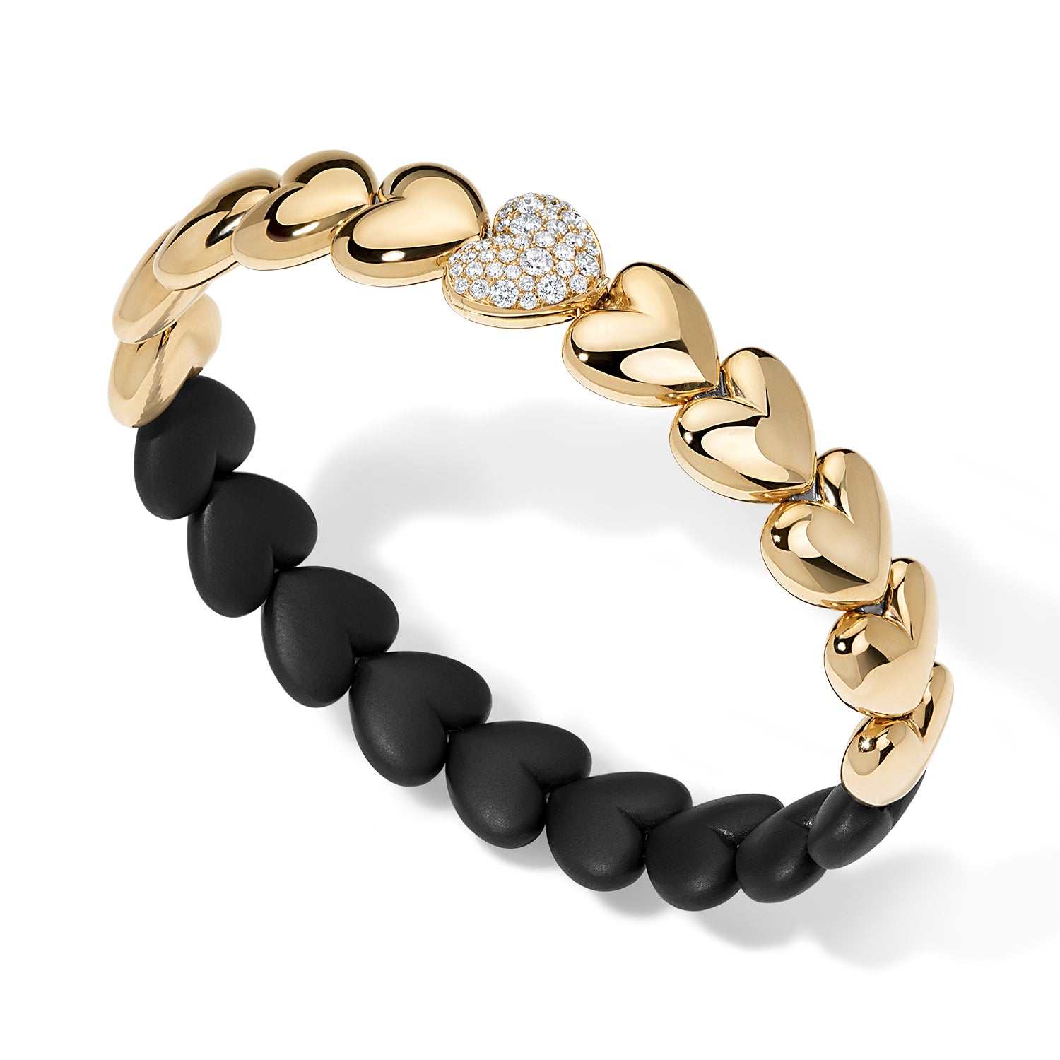 In the Black Only Love Flex Bangle