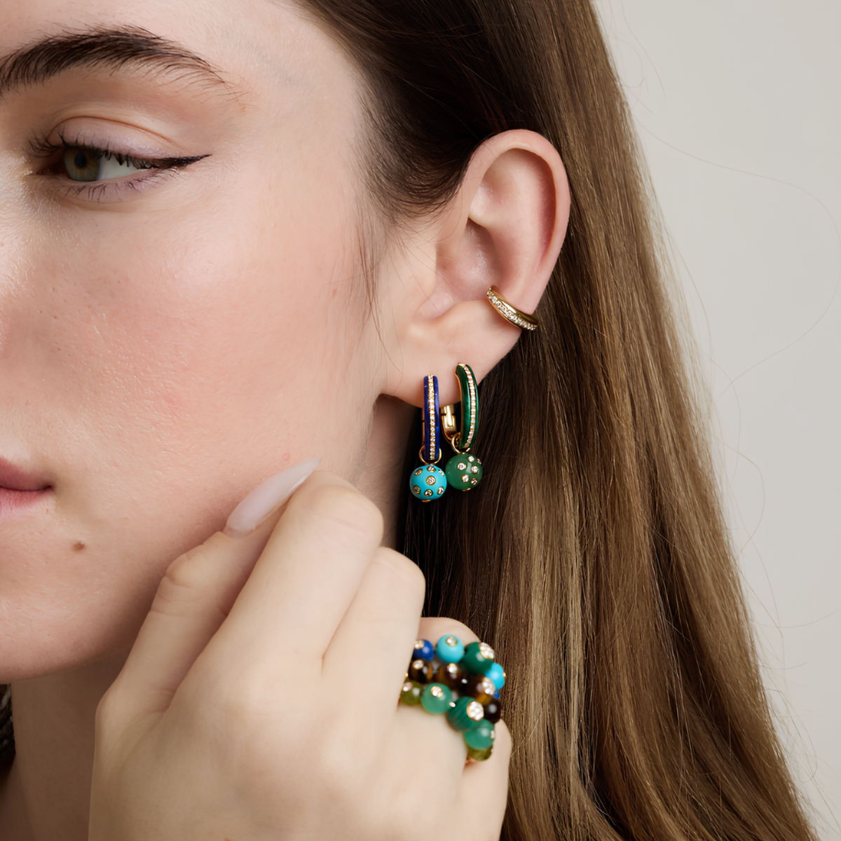 Beaded Bubble Drops