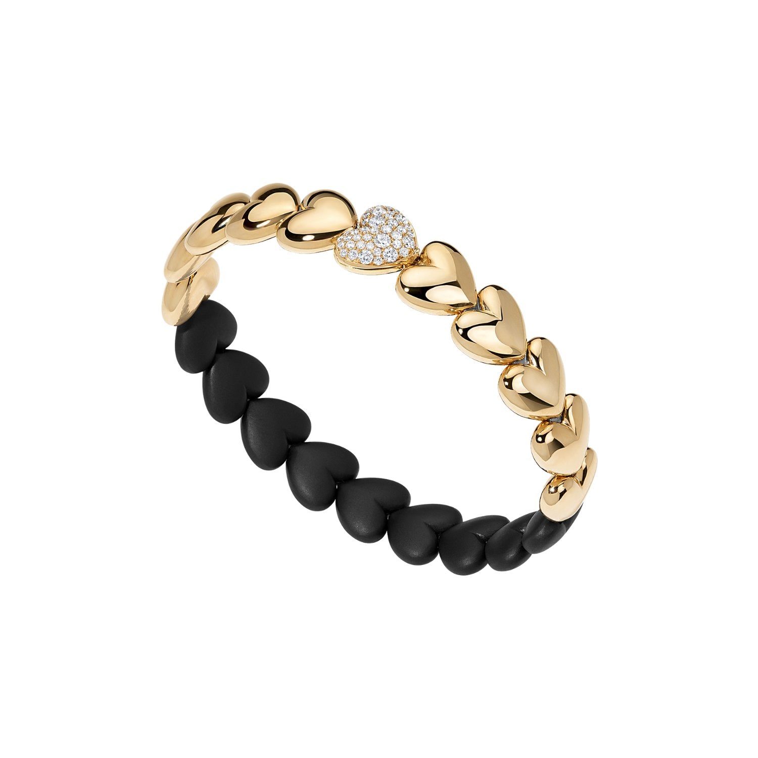 In the Black Only Love Flex Bangle