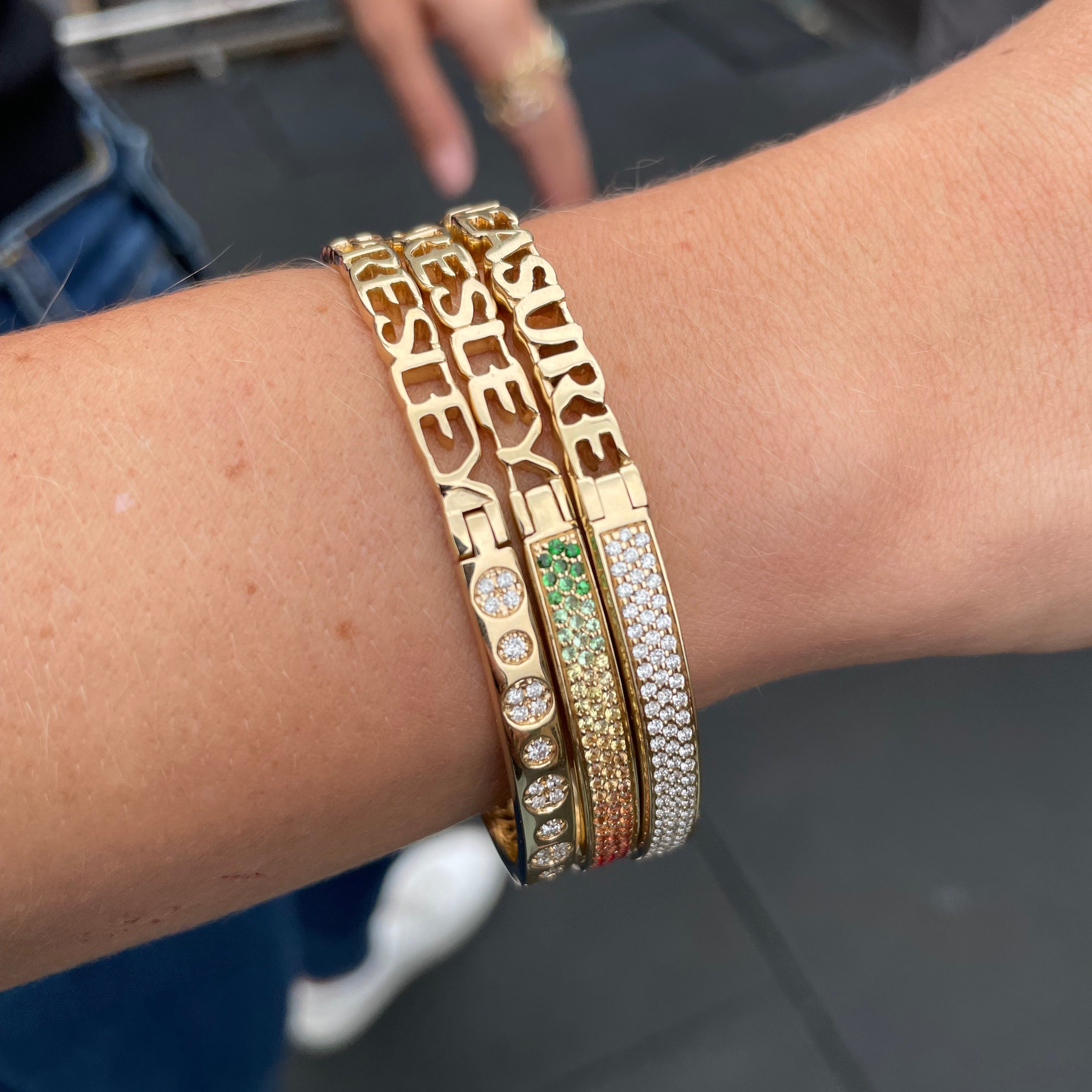 Ombre Half & Half Bangle