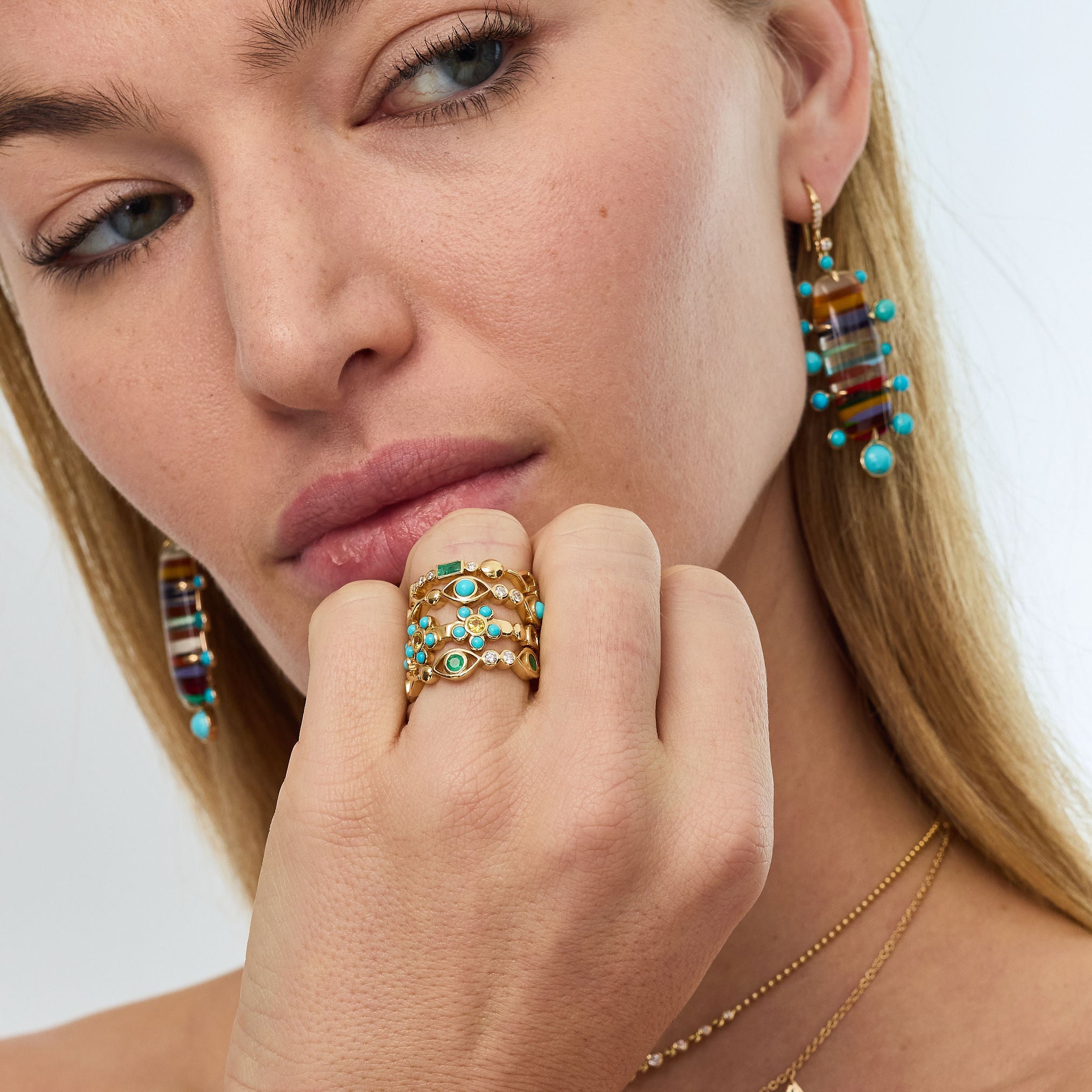 Fordite Earrings