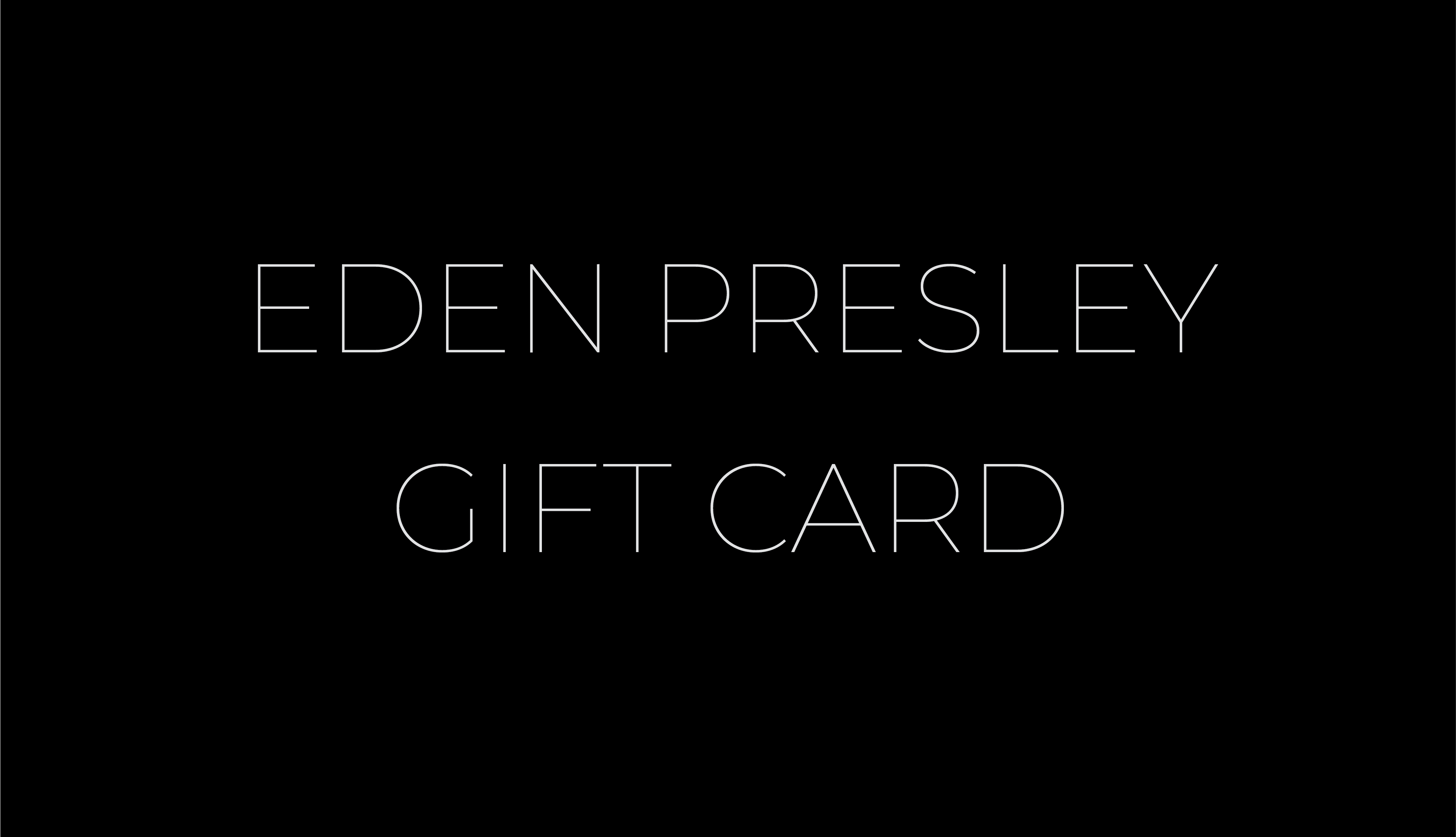 Eden Presley Jewelry Gift Card 