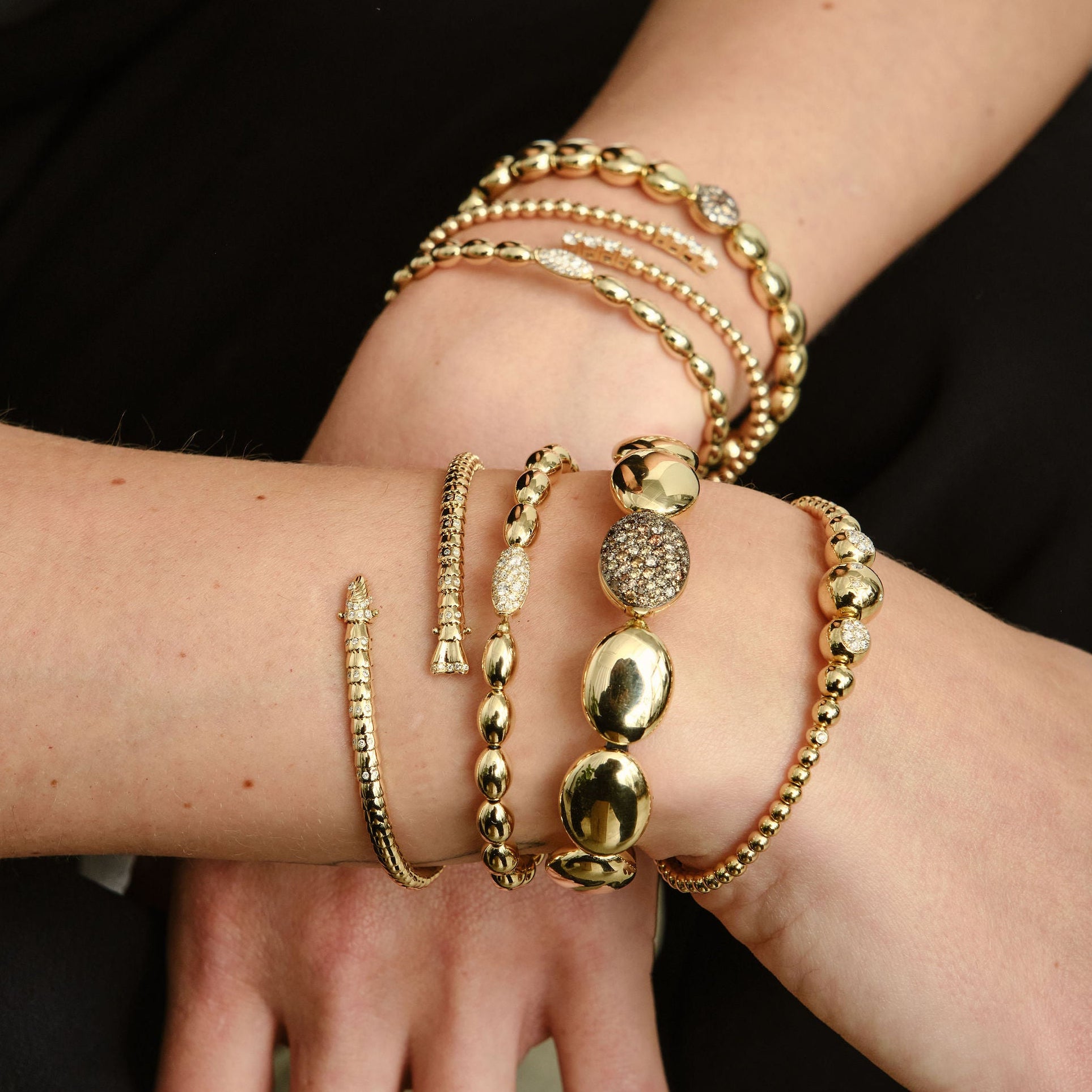 Glitter Flex Bangles