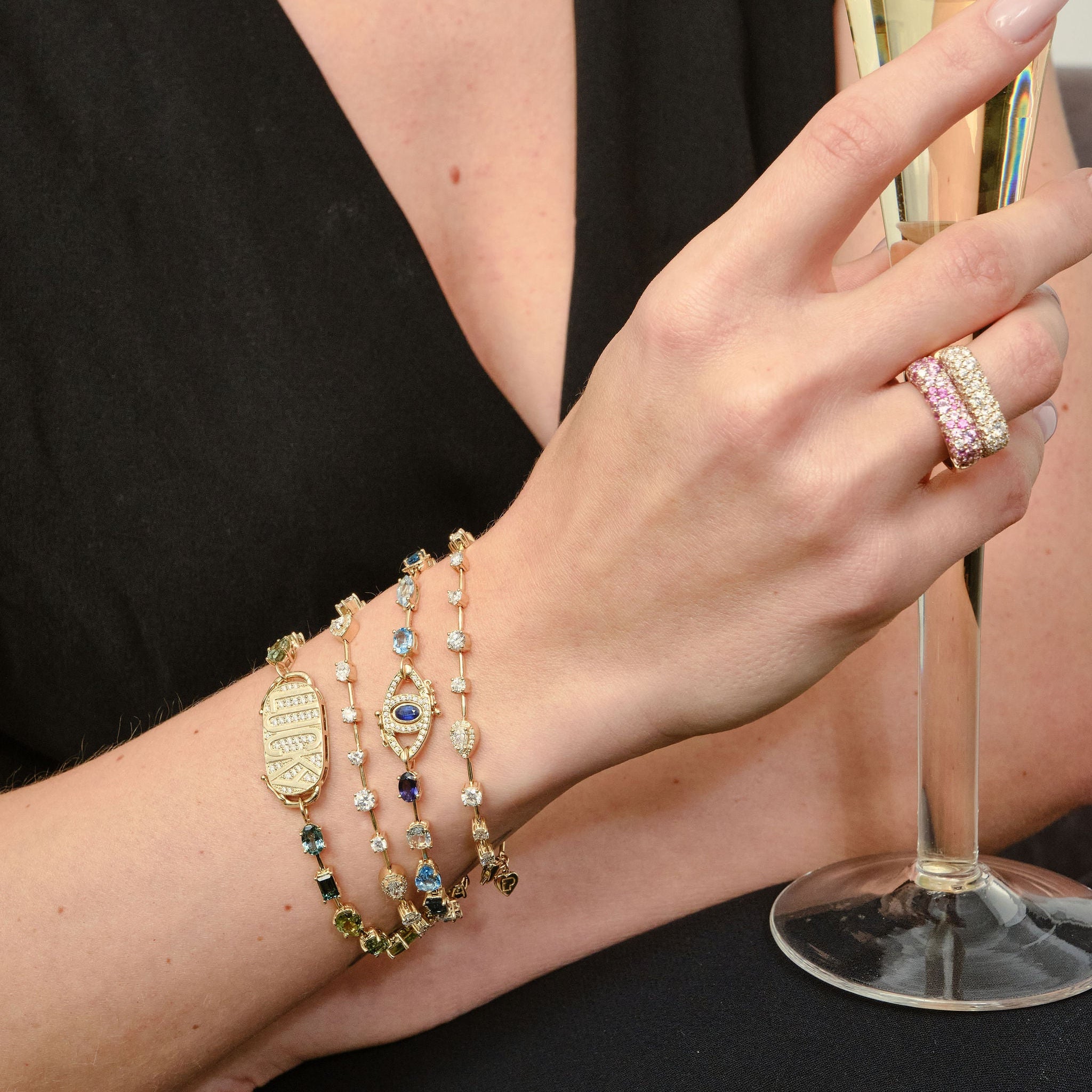 Mini Rock Candy Bracelets