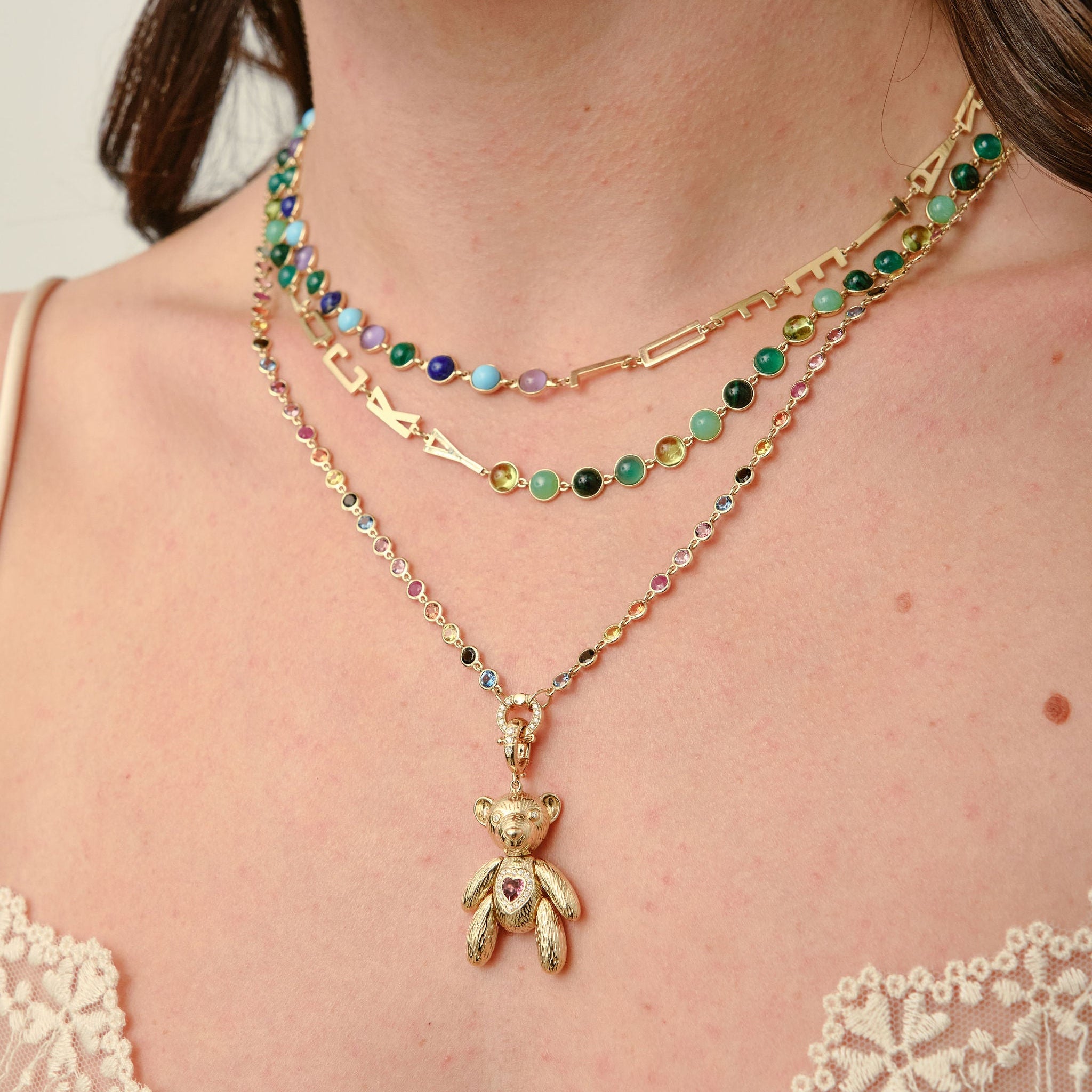 Cab Candy Mantra Necklace