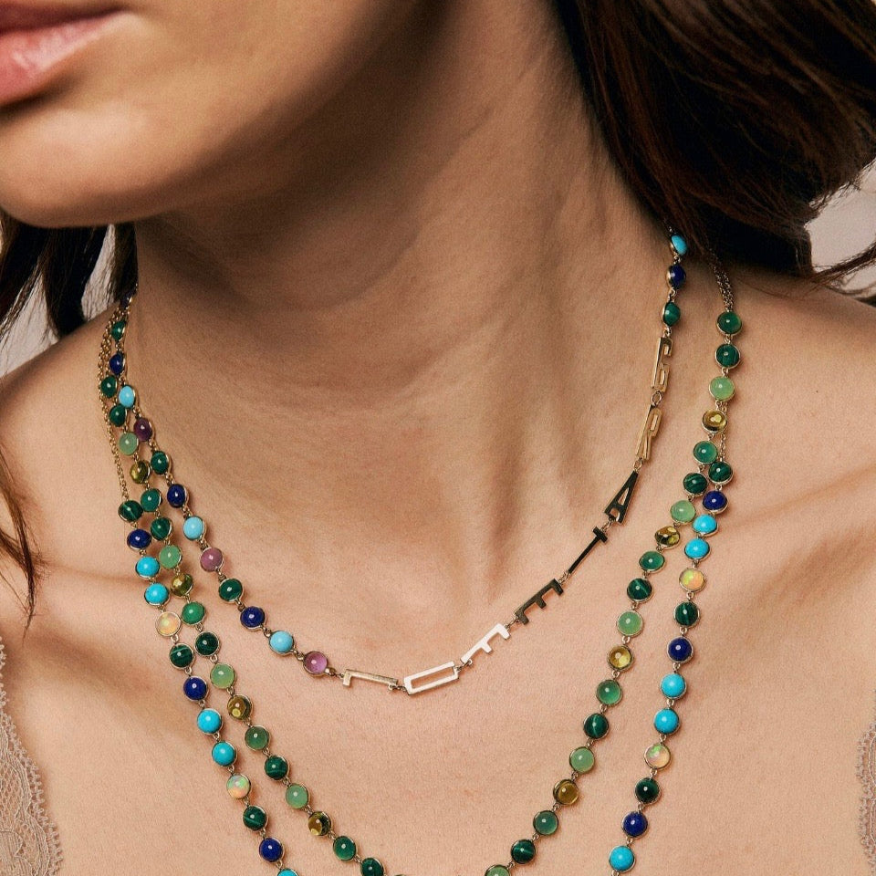 Cab Candy Mantra Necklace