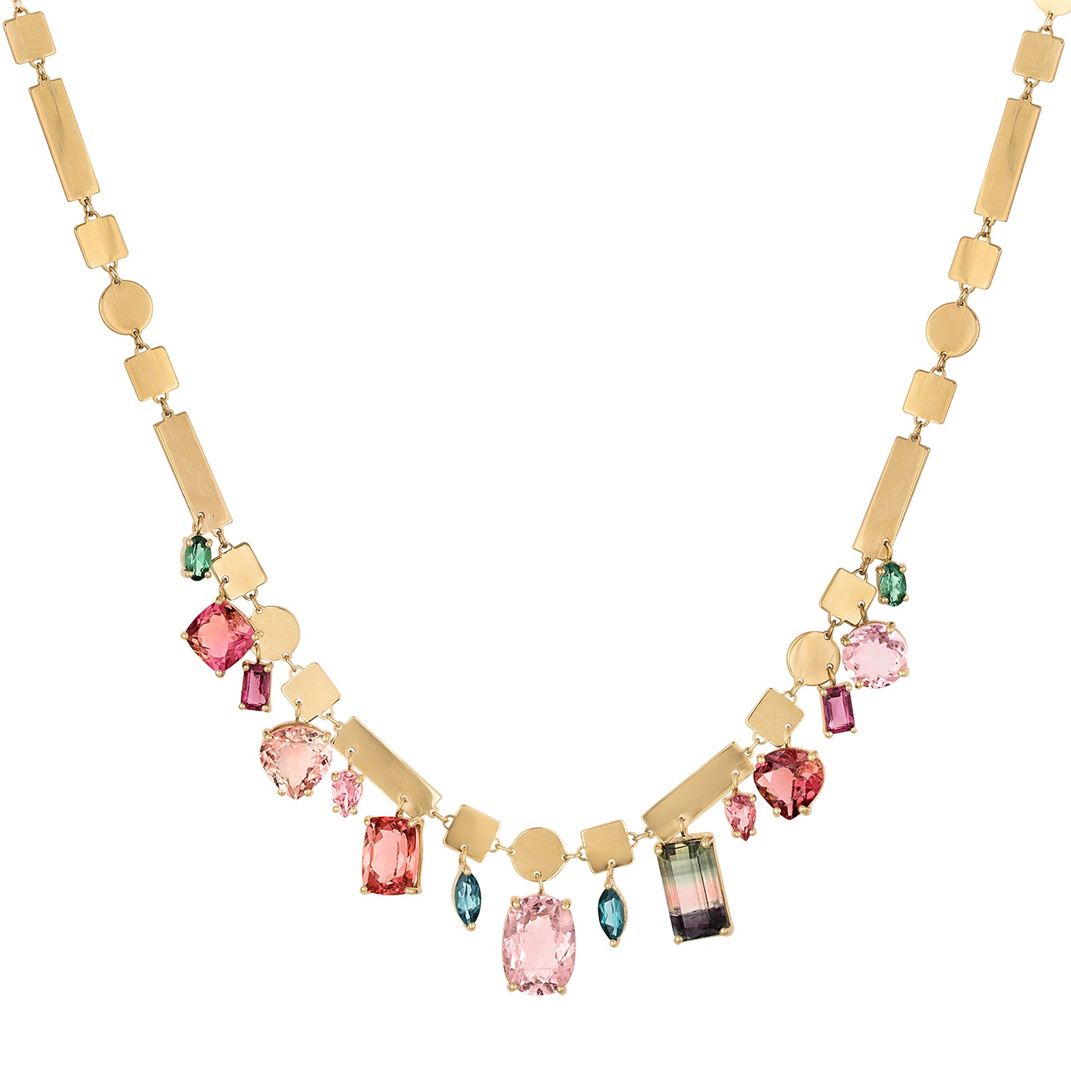 Rock Candy Shine Bicolor Tourmaline Necklace