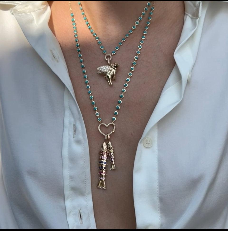 Believe in Love Pendant-Charms & Pendants-Eden Presley Fine Jewelry