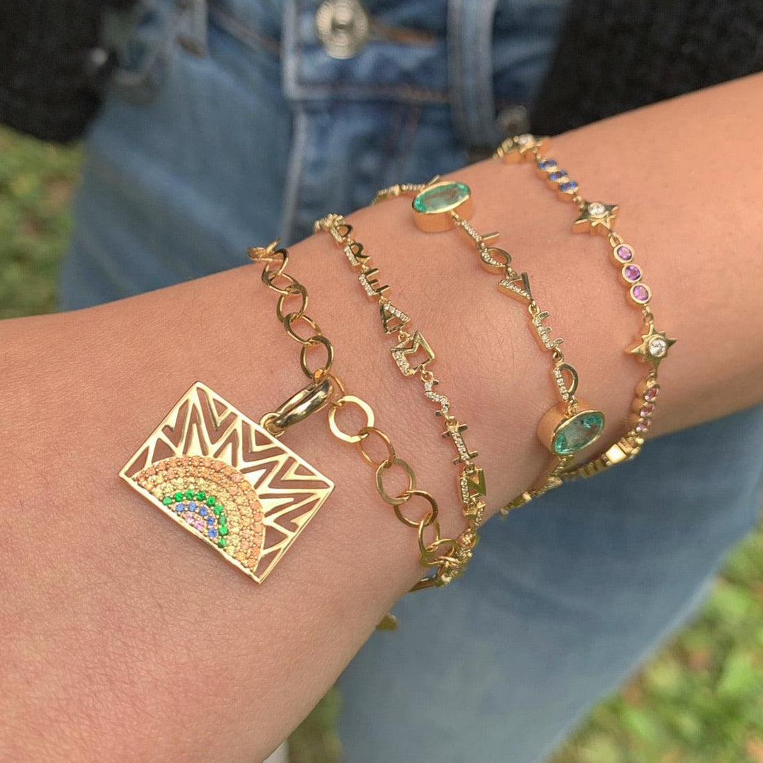 EP Charm Bracelet/Necklace-Bracelets, Necklace-Eden Presley Fine Jewelry