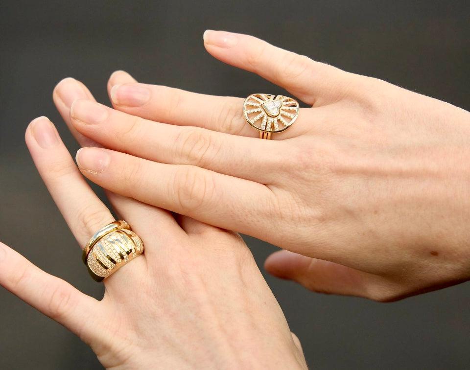 Express Yourself Dome Ring-Ring-Eden Presley Fine Jewelry