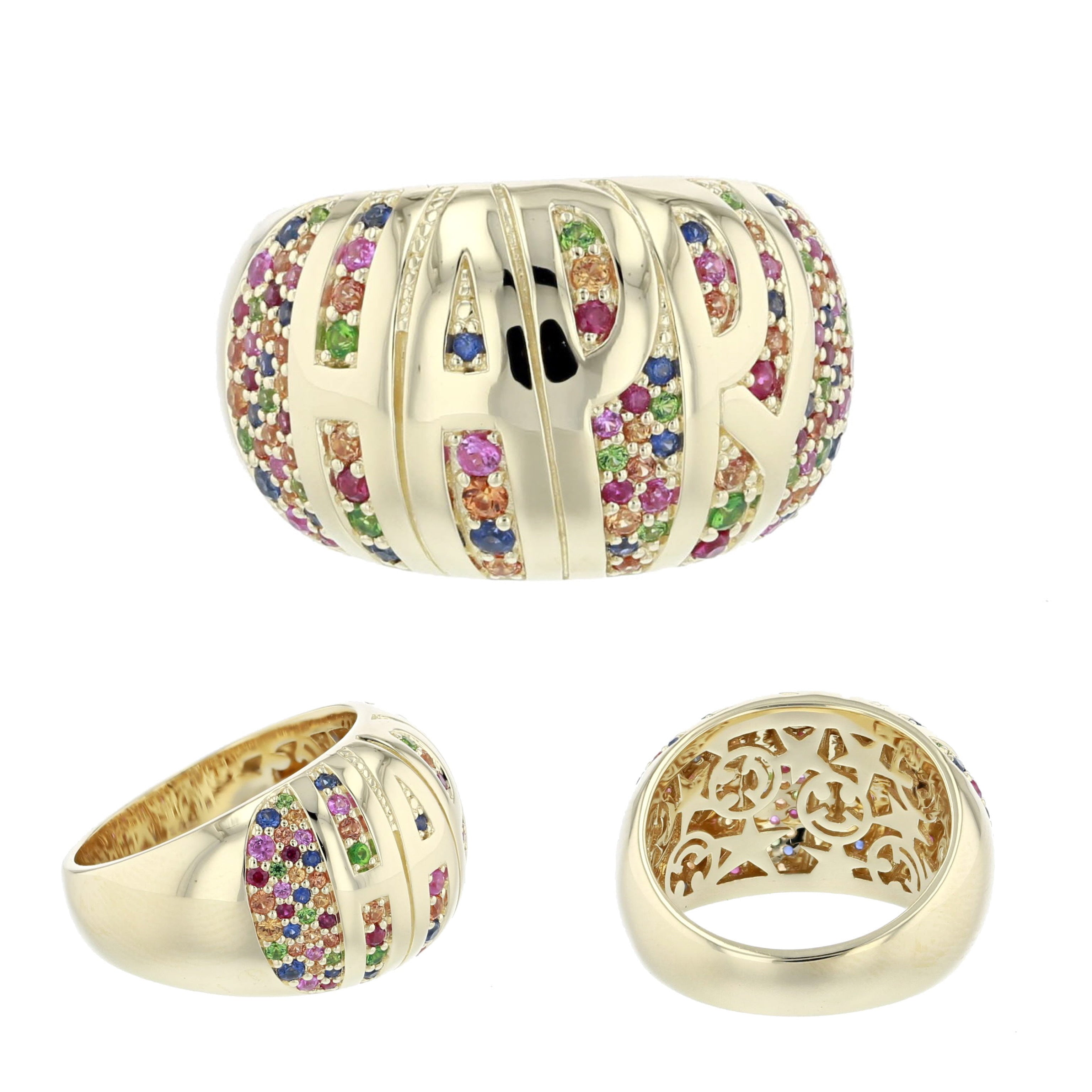 Express Yourself Dome Ring-Ring-Eden Presley Fine Jewelry