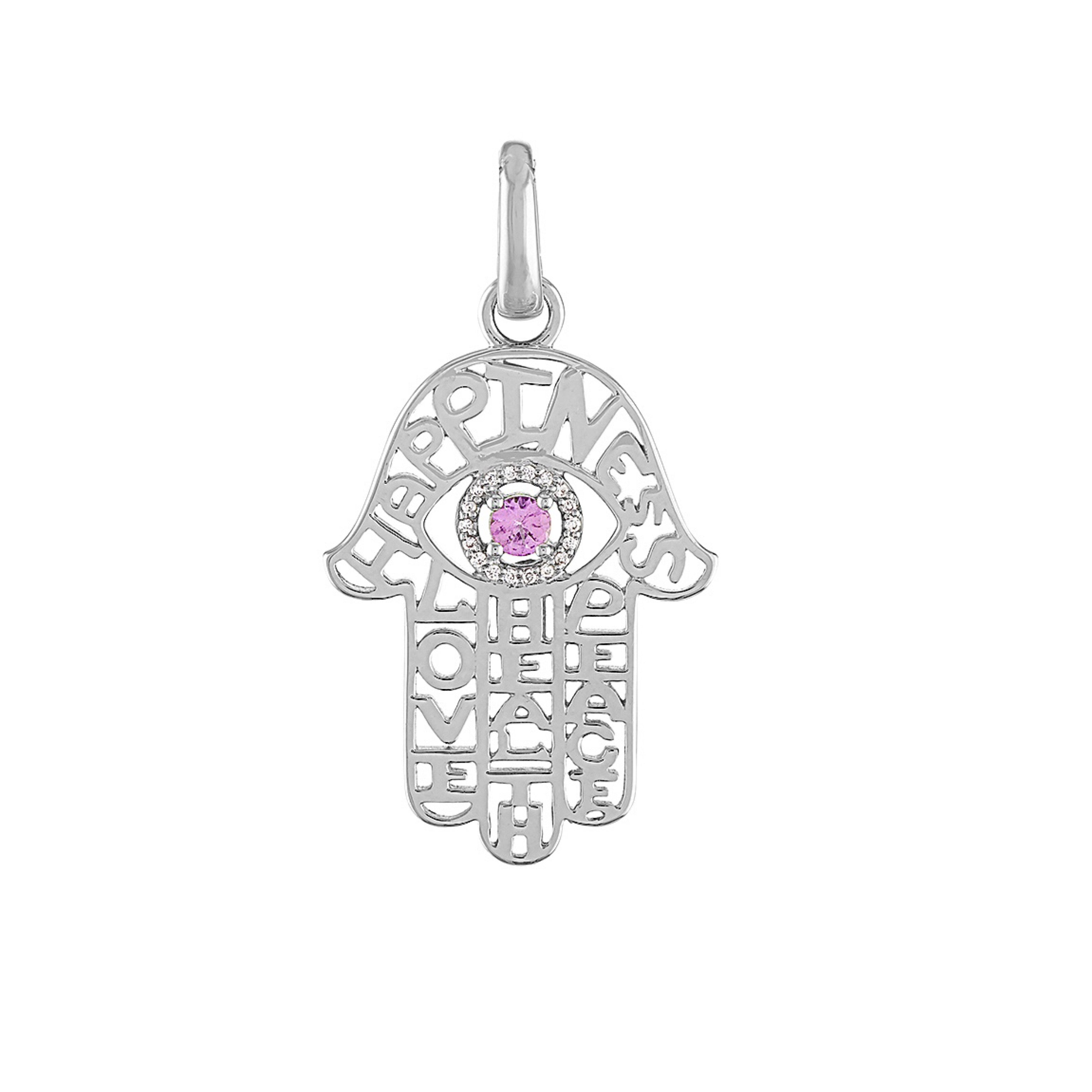 Hamsa Pendant-Pendant Necklace-Eden Presley Fine Jewelry