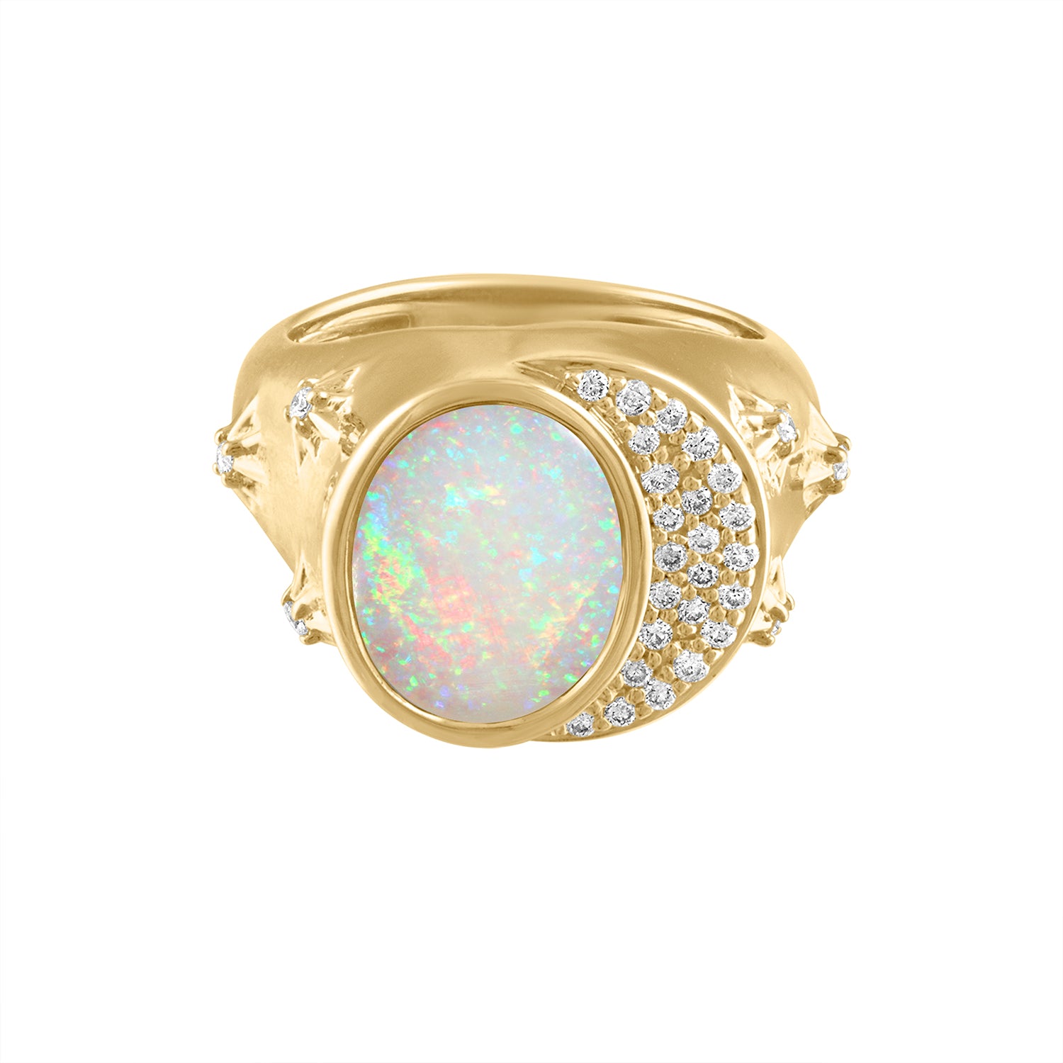 Celeste Pinky Ring