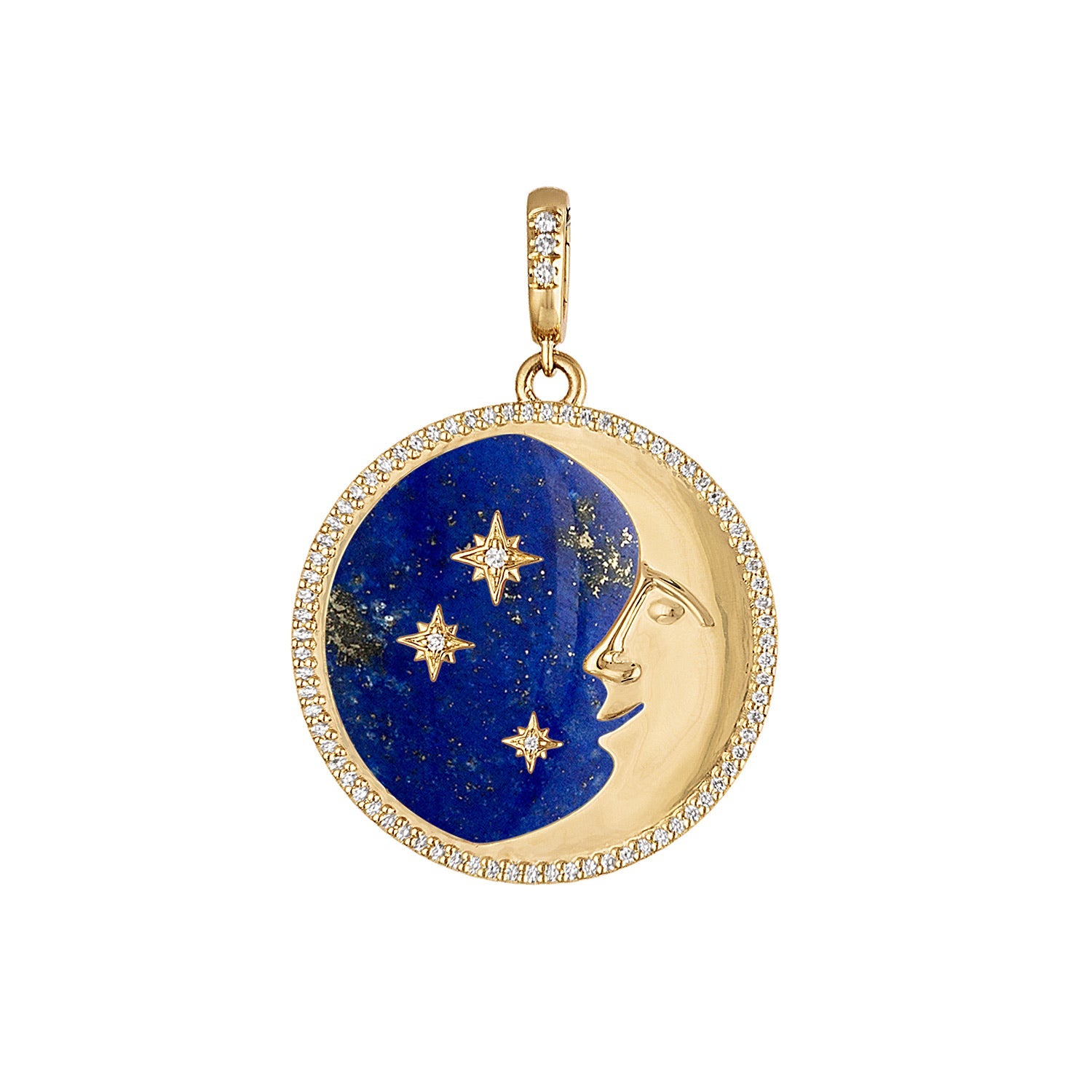 More than the Moon & All of the Stars Pendant-Necklace-Eden Presley Fine Jewelry