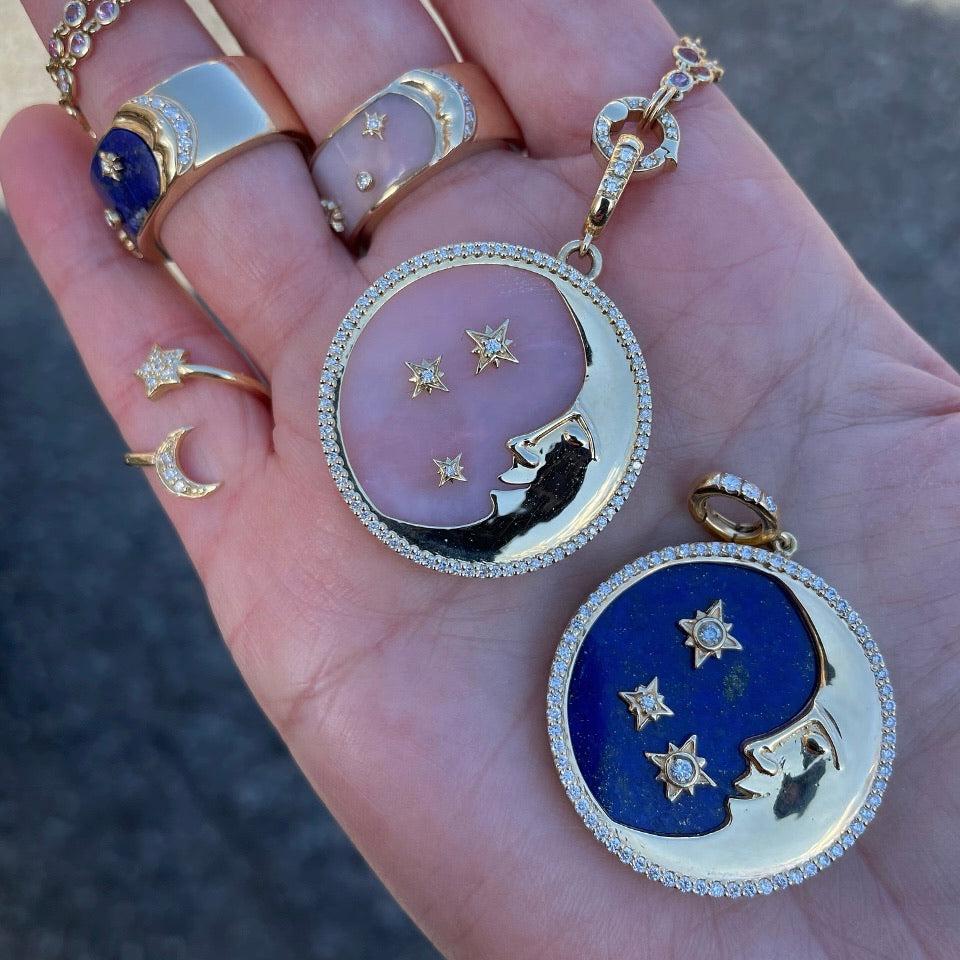 More than the Moon & All of the Stars Pendant-Necklace-Eden Presley Fine Jewelry