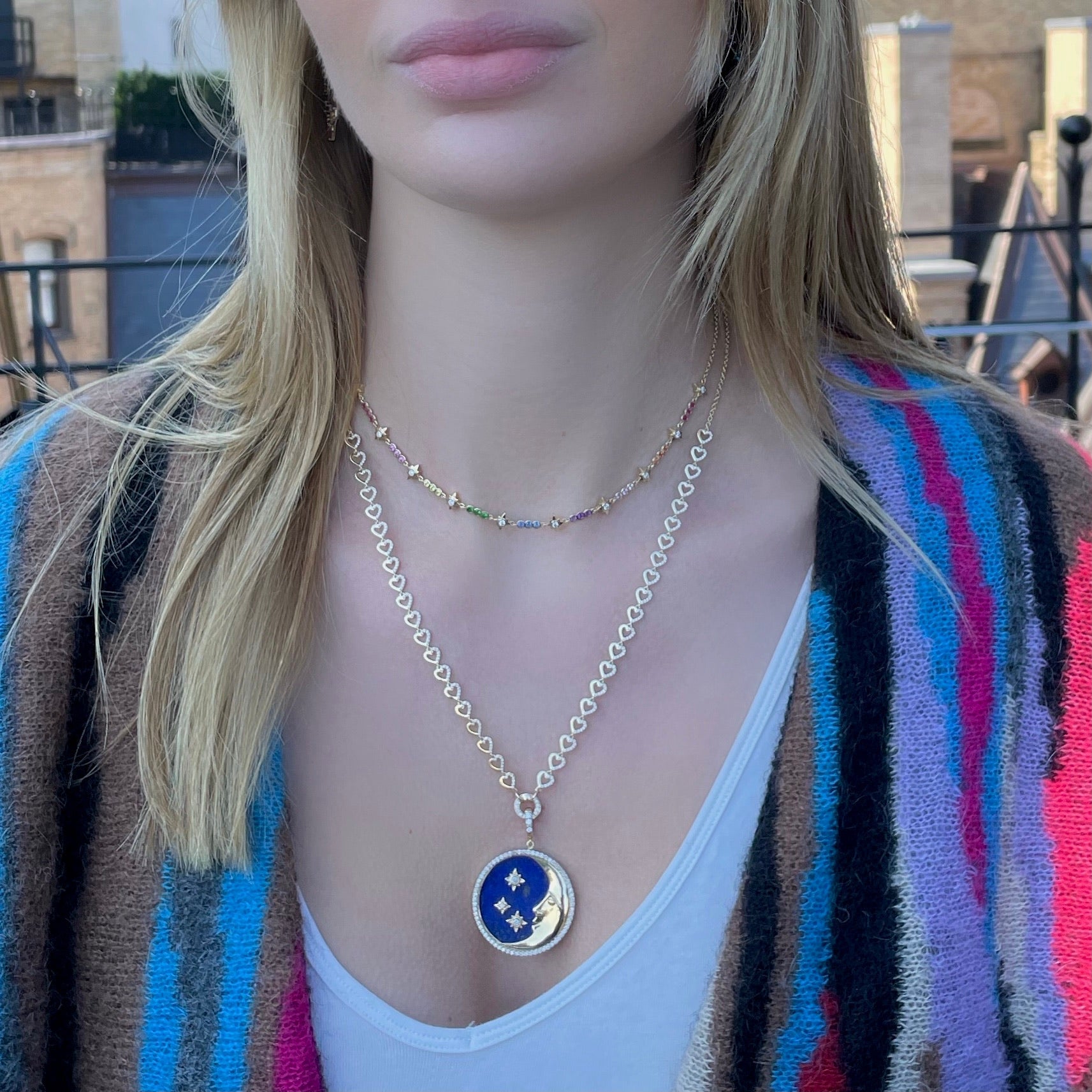 More than the Moon & All of the Stars Pendant-Necklace-Eden Presley Fine Jewelry