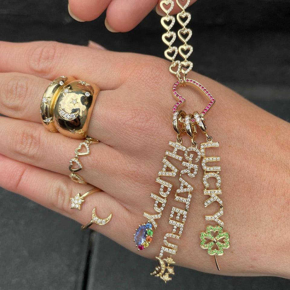 One Word Mantra Pendants-Pendant Necklace-Eden Presley Fine Jewelry