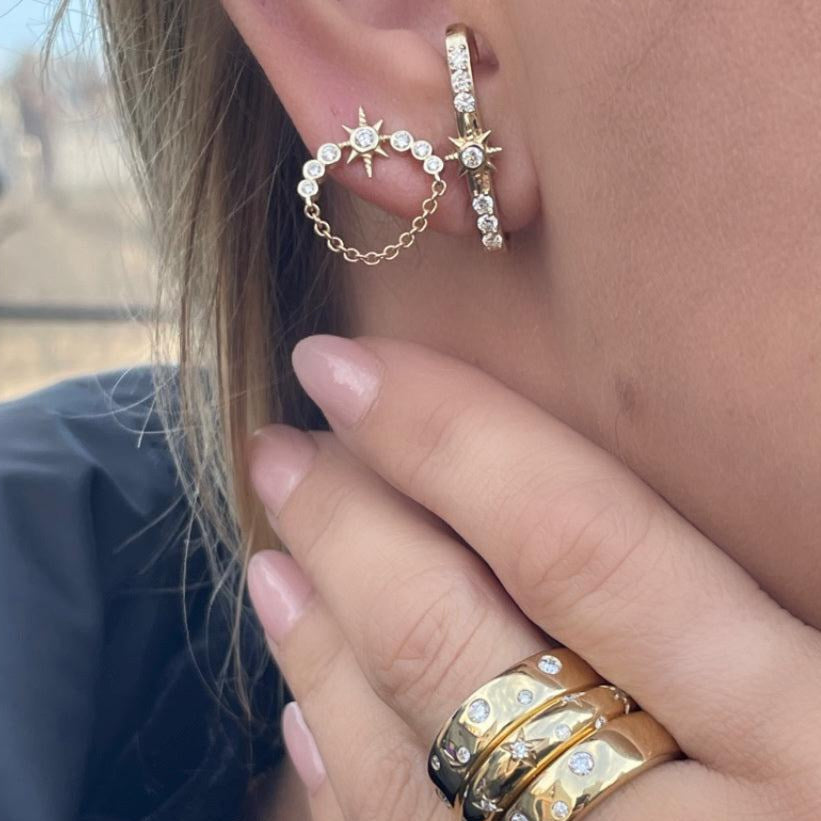 Orbit studs-Earrings-Eden Presley Fine Jewelry